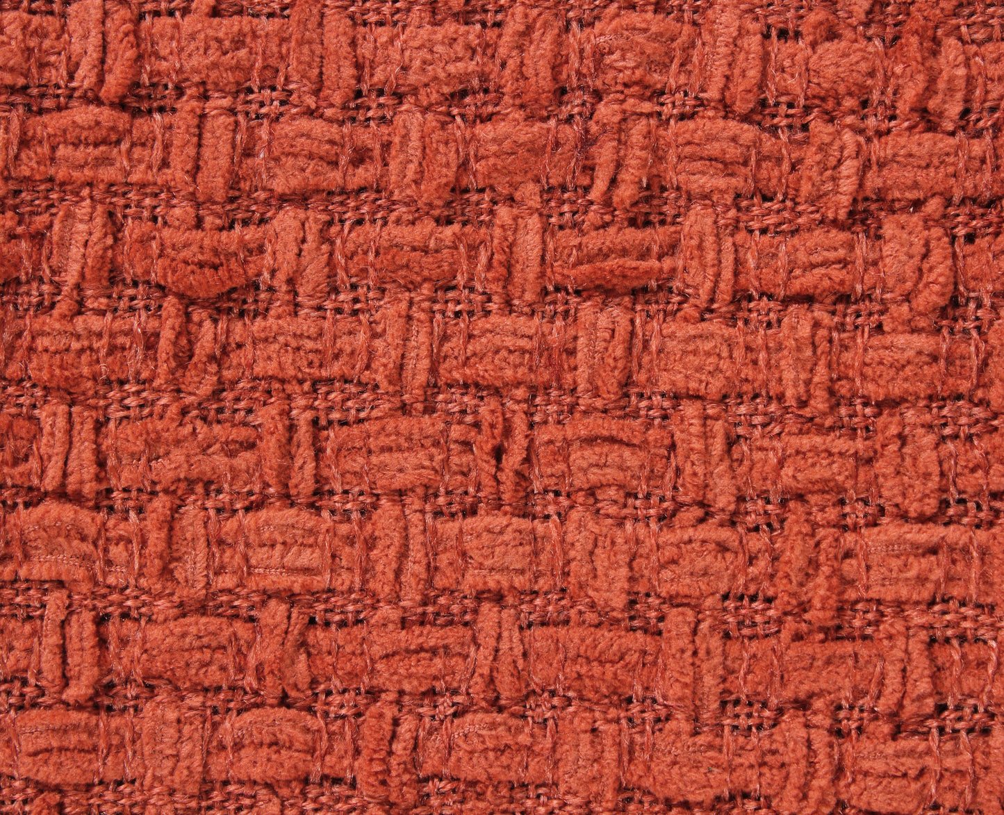 Chenille Basket Weave Throw