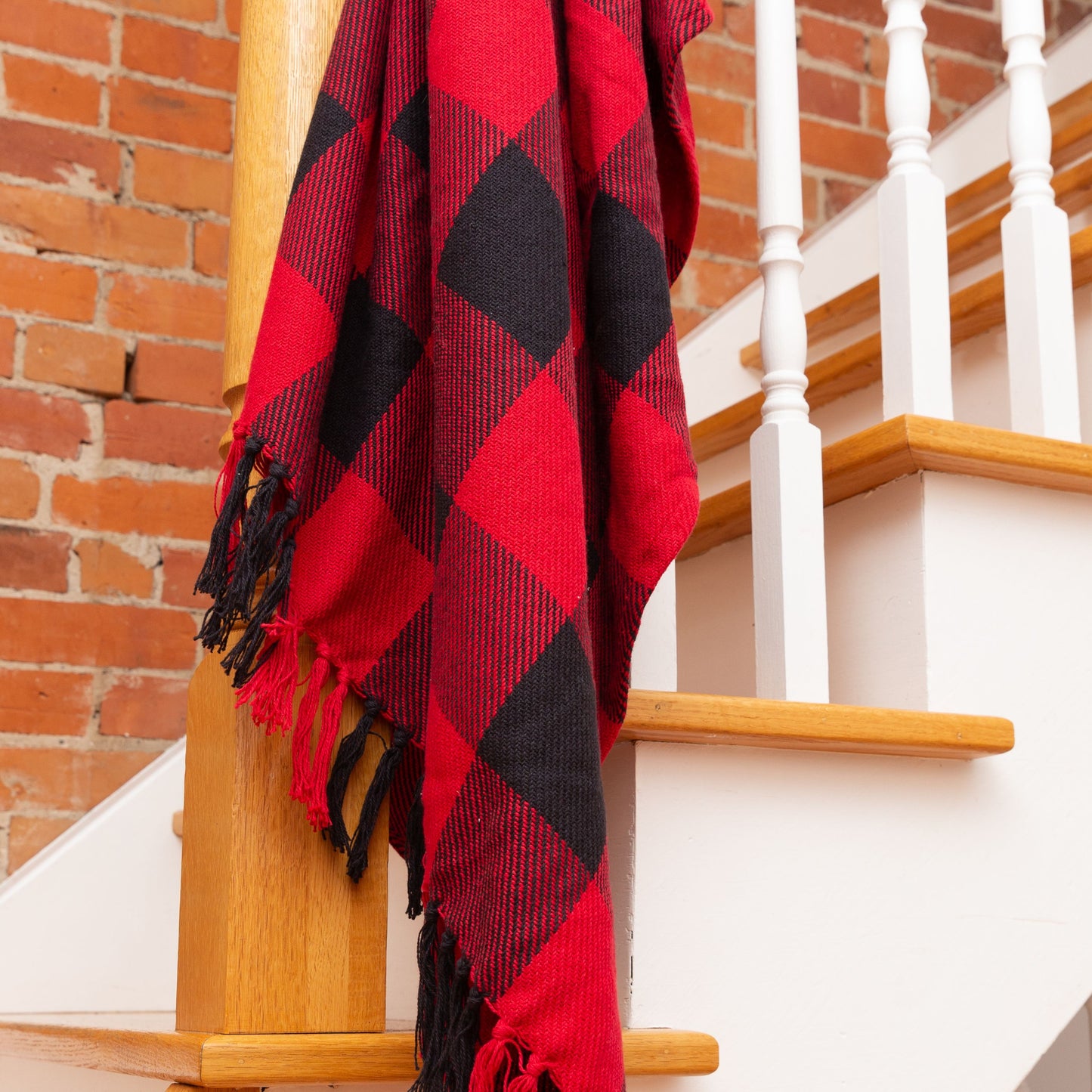 Buffalo Check Cotton Throw