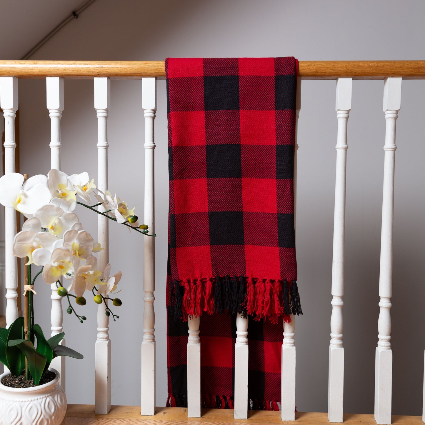 Buffalo Check Cotton Throw