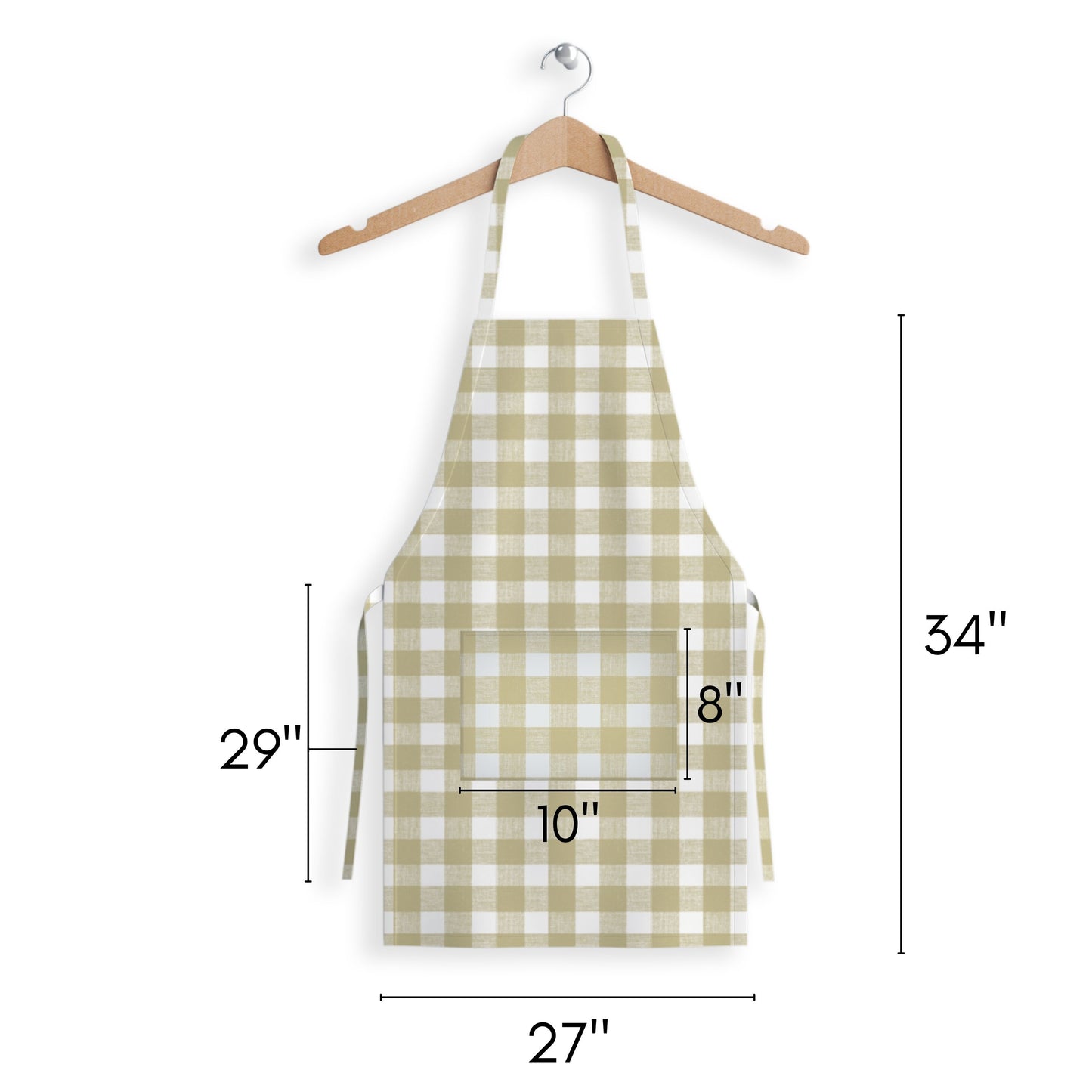 Country Check Cotton Apron