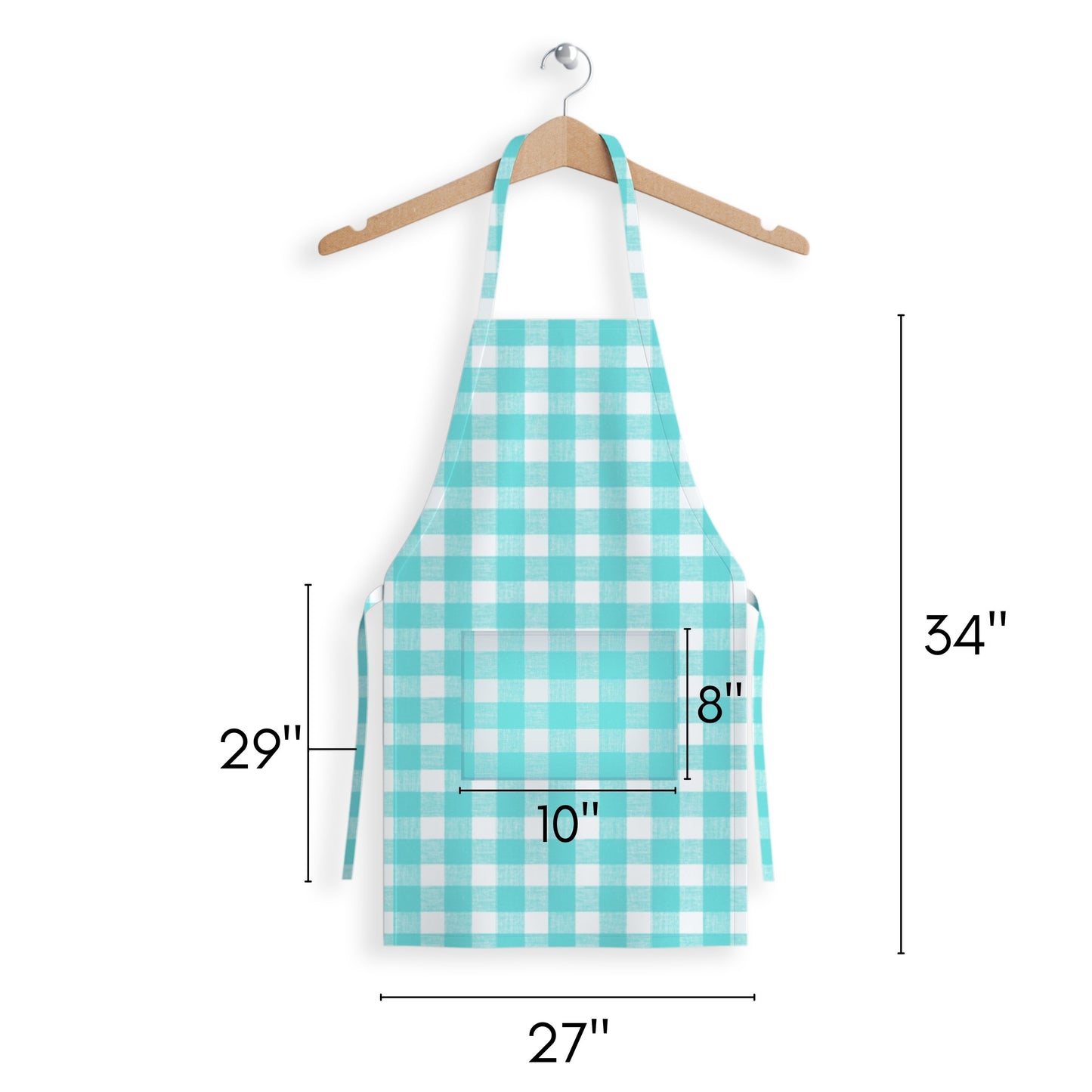 Country Check Cotton Apron
