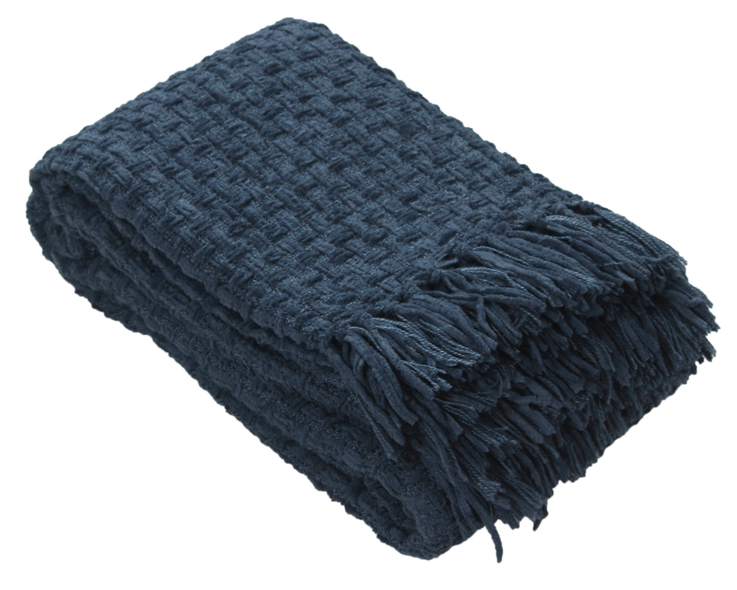 Chenille Basket Weave Throw