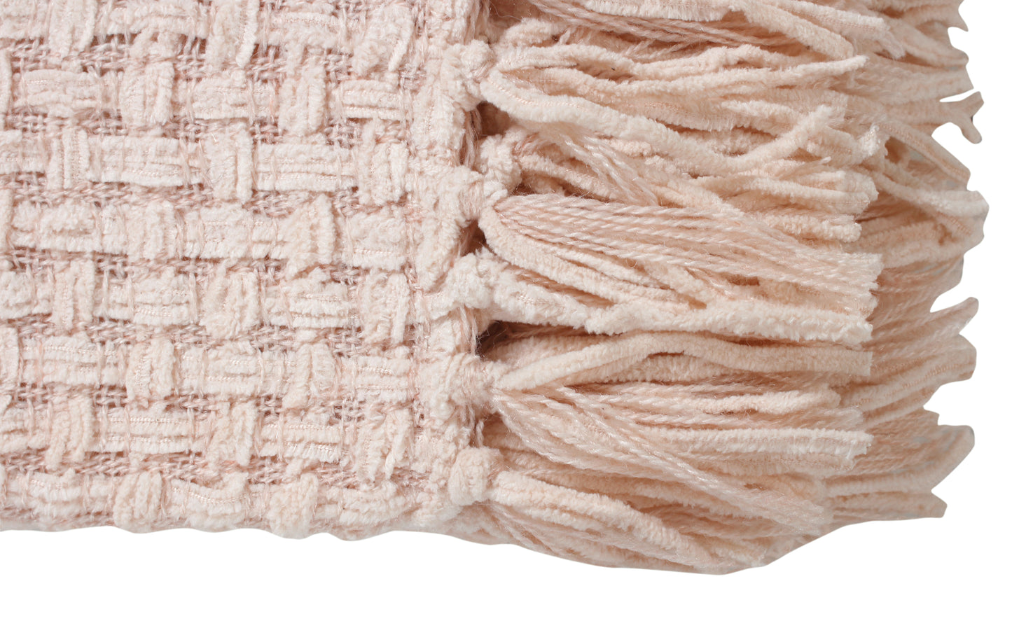 Chenille Basket Weave Throw