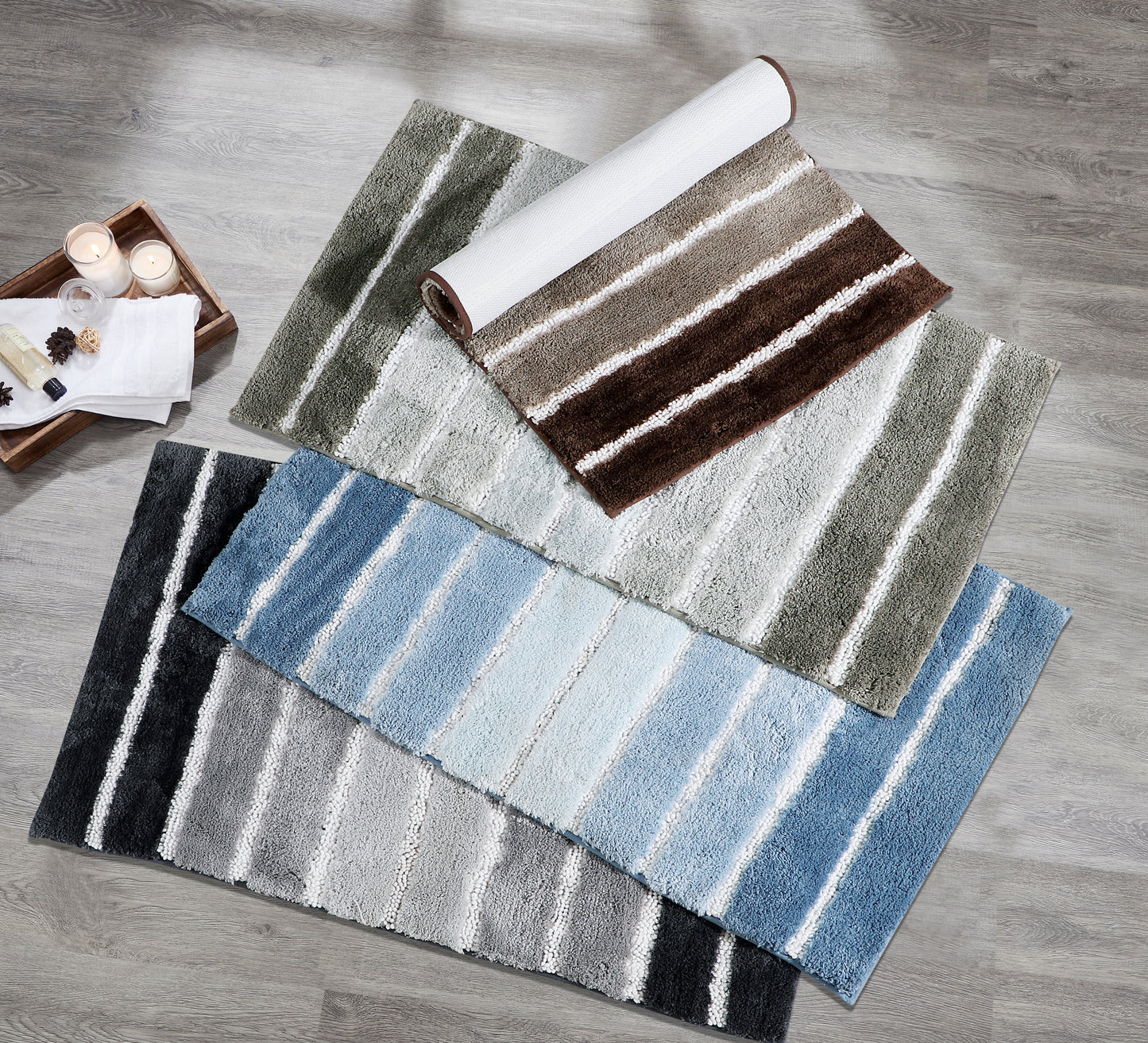 BATH MAT - OMBRE STRIPE (Coming Soon)