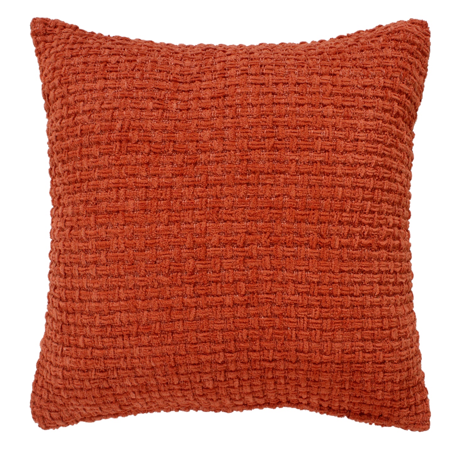 Chenille Basket Weave Cushion