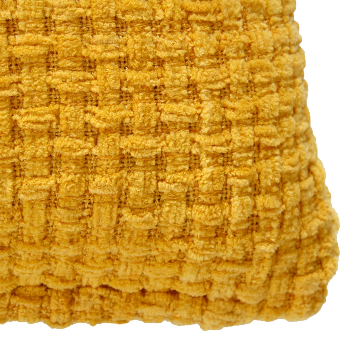 Chenille Basket Weave Cushion