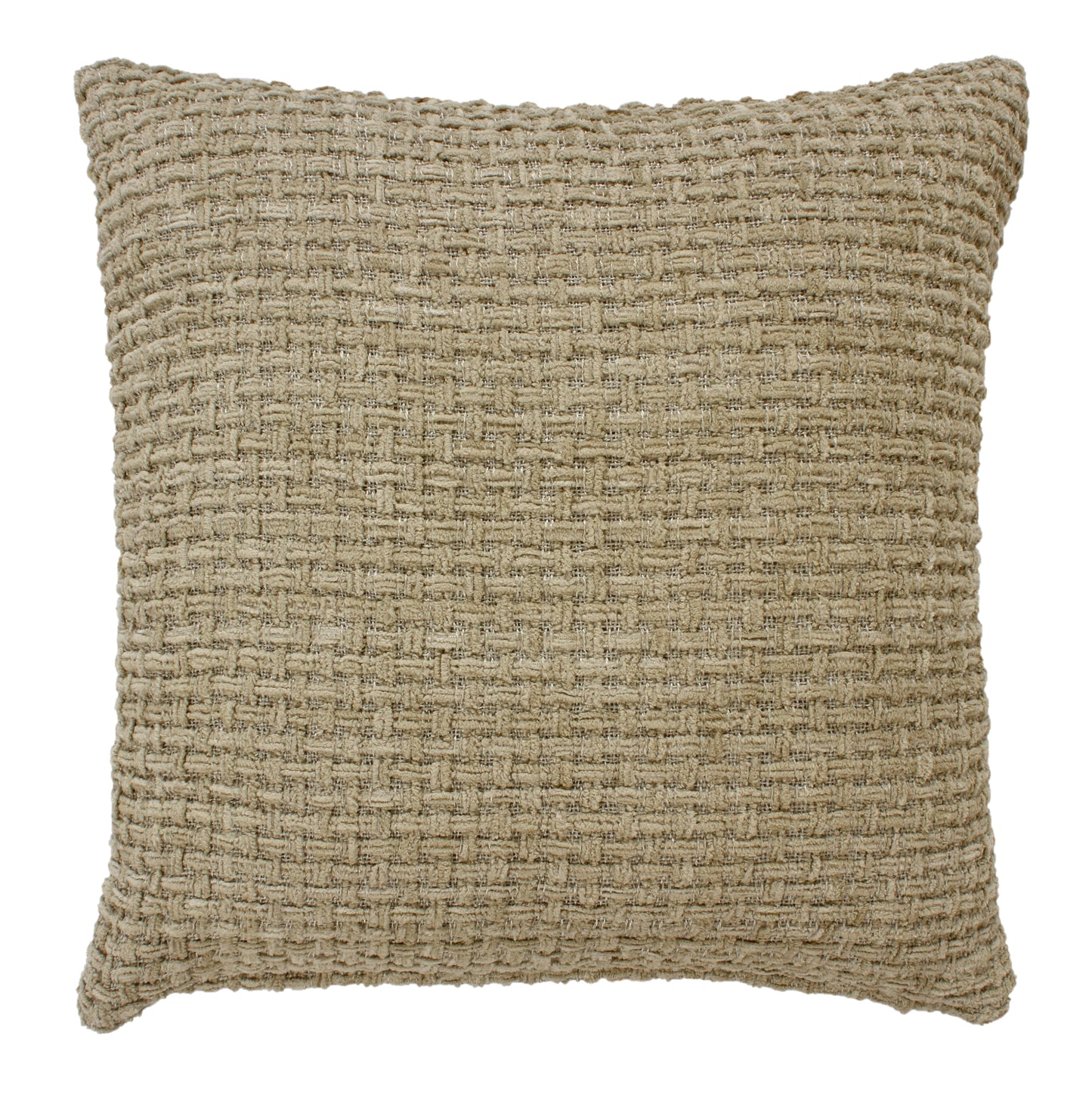 Chenille Basket Weave Cushion