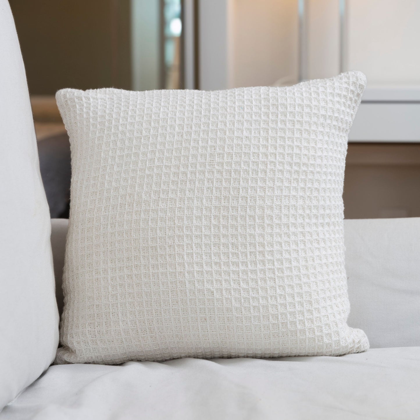 Honeycomb Cotton Cushion
