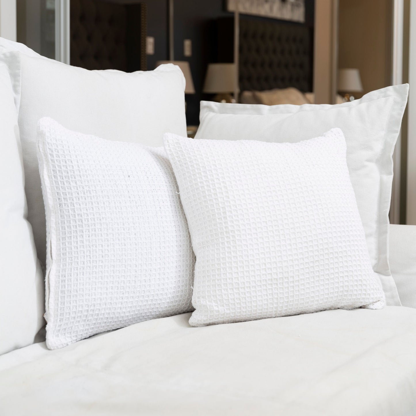 Honeycomb Cotton Cushion