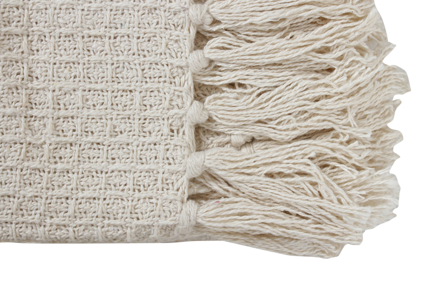Honeycomb Cotton Throw