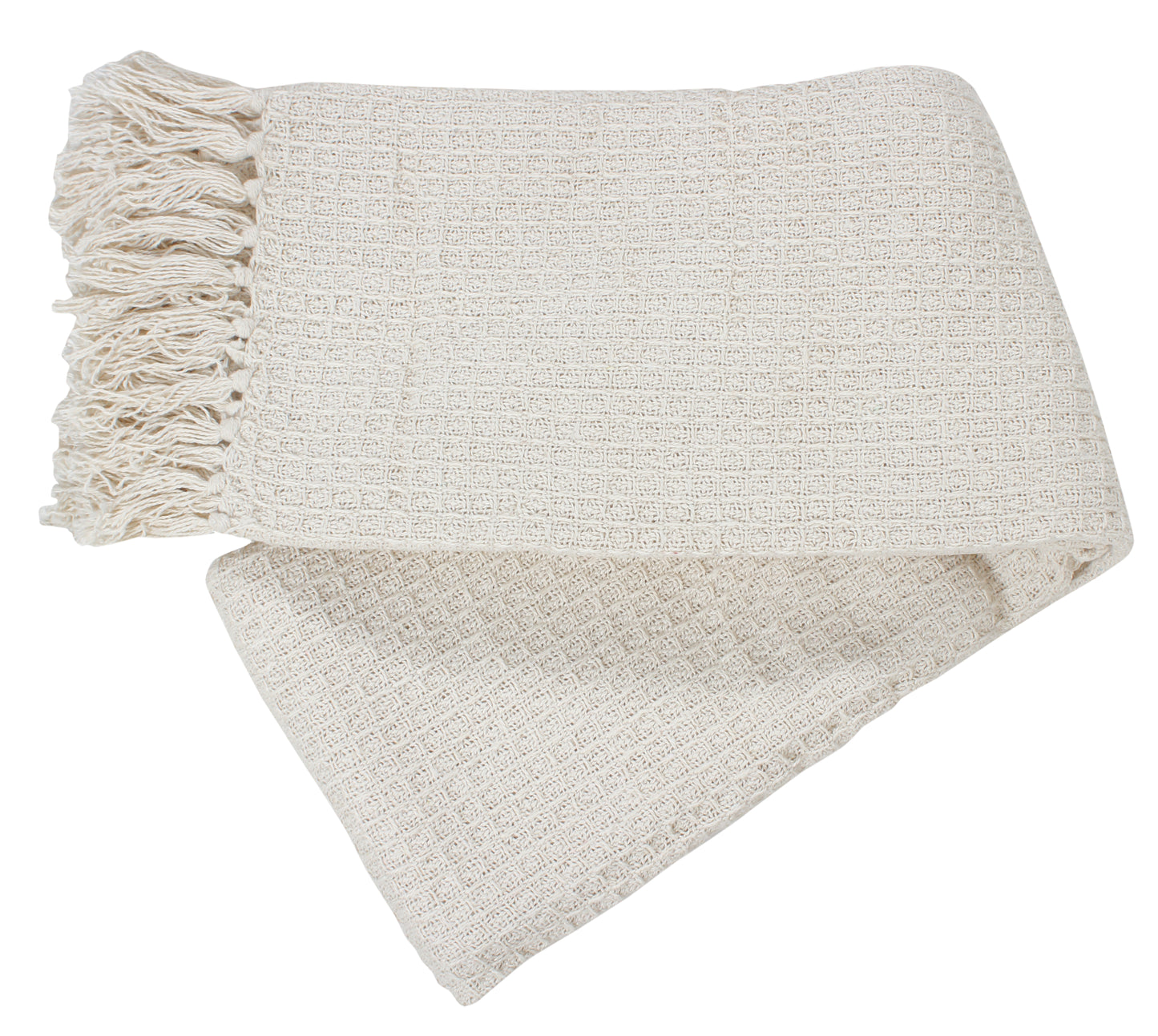 Honeycomb Cotton Throw