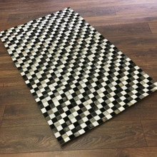 Cowhide Blocks Rug – Fabstyles