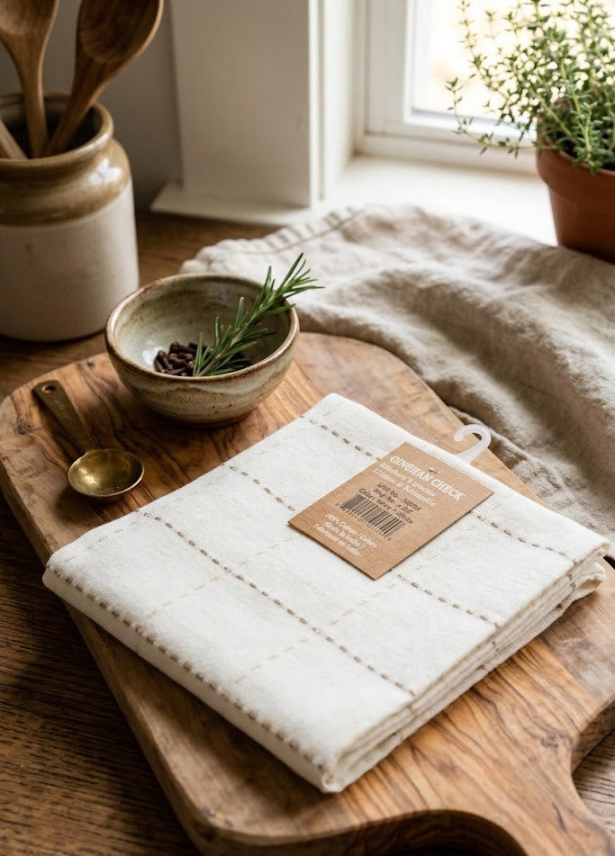 GINGHAM KITCHEN TOWEL