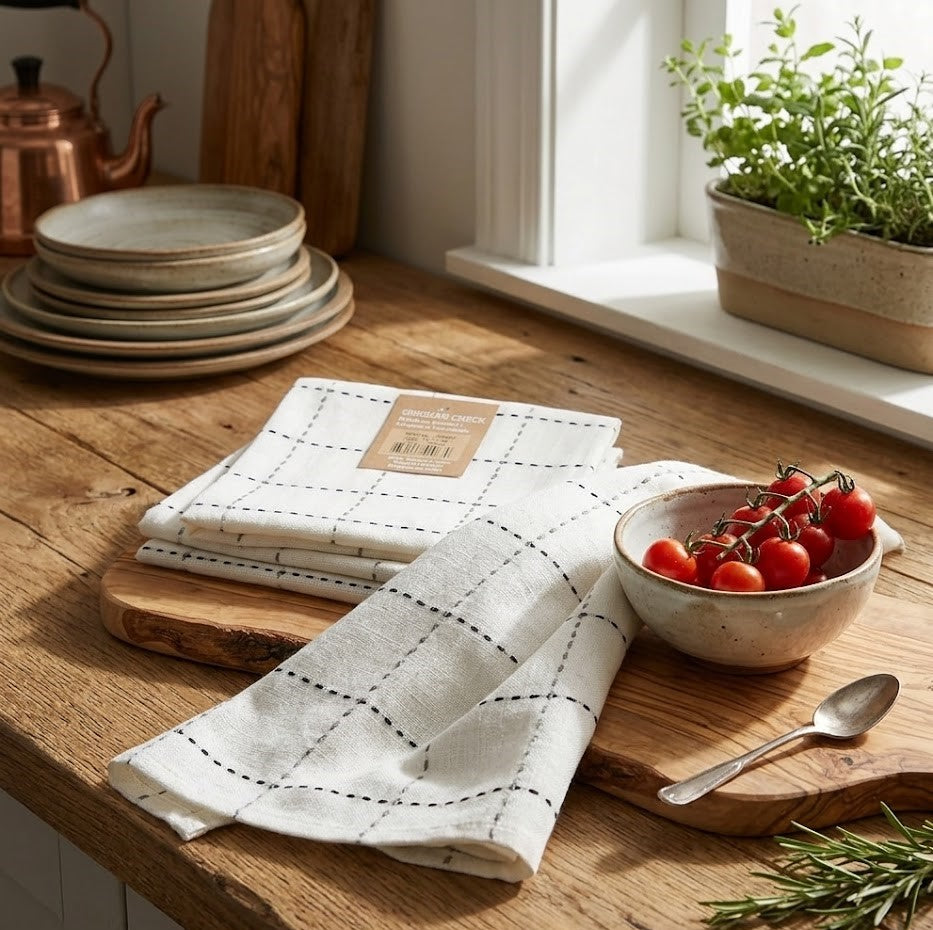 GINGHAM KITCHEN TOWEL