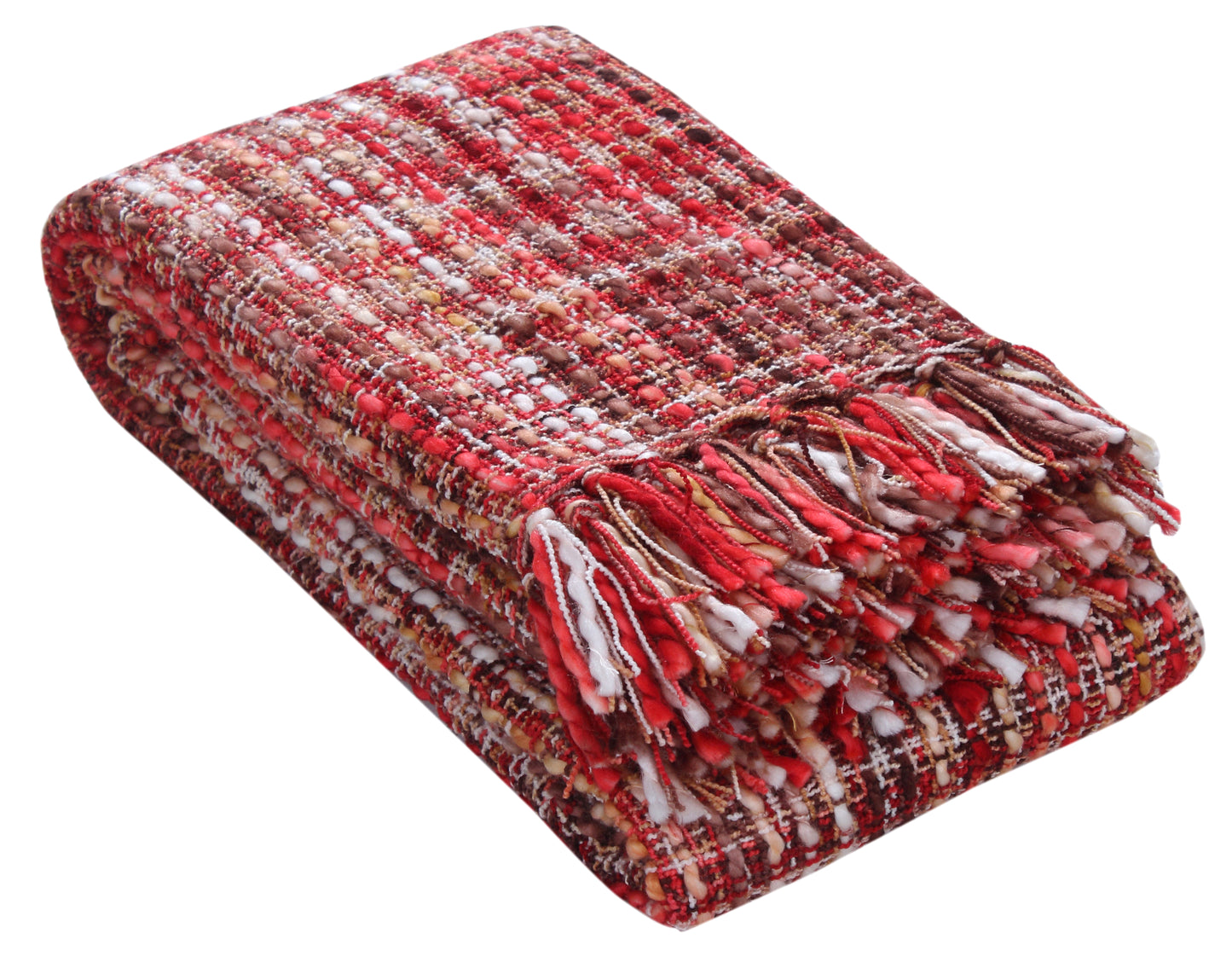 Florence Luxury Throw Blanket 50” x 60” – Soft & Cozy Decorative Throw for Sofa & Bed