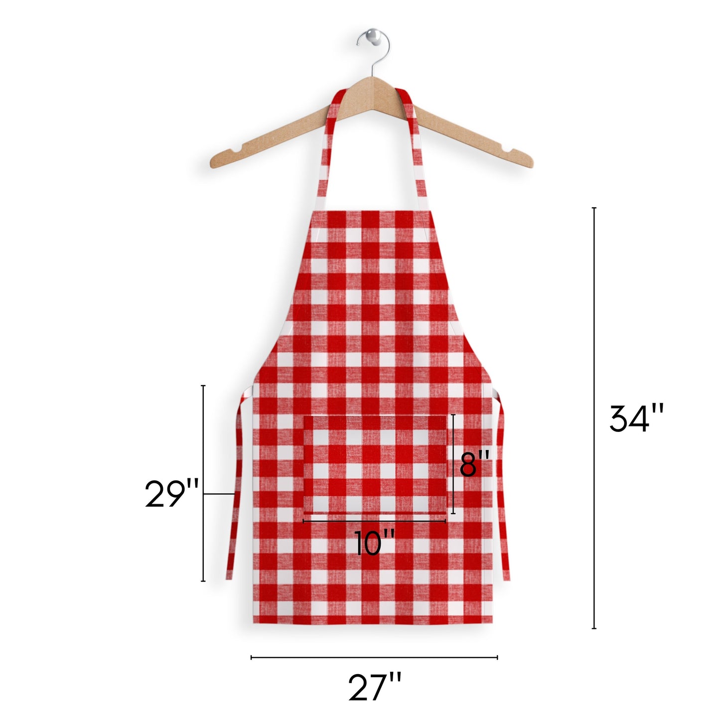 Country Check Cotton Apron