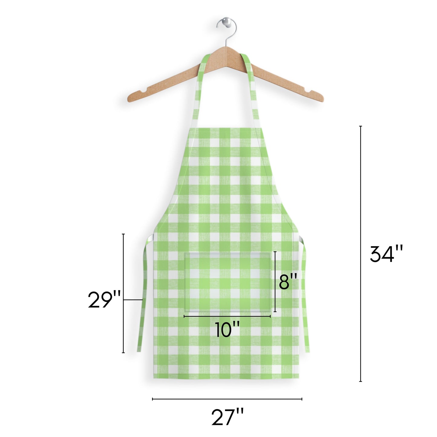Country Check Cotton Apron