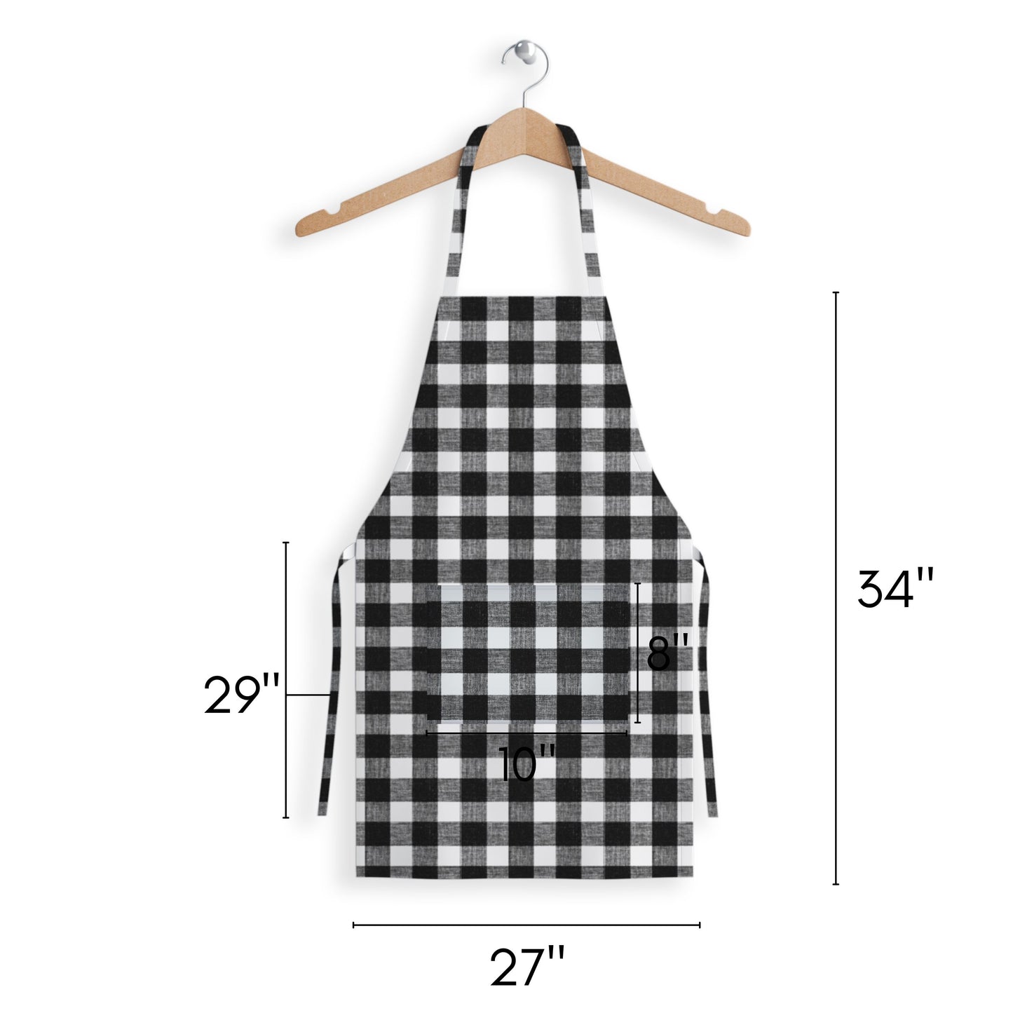 Country Check Cotton Apron