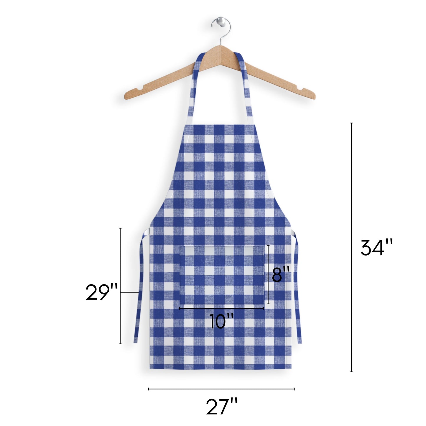 Country Check Cotton Apron