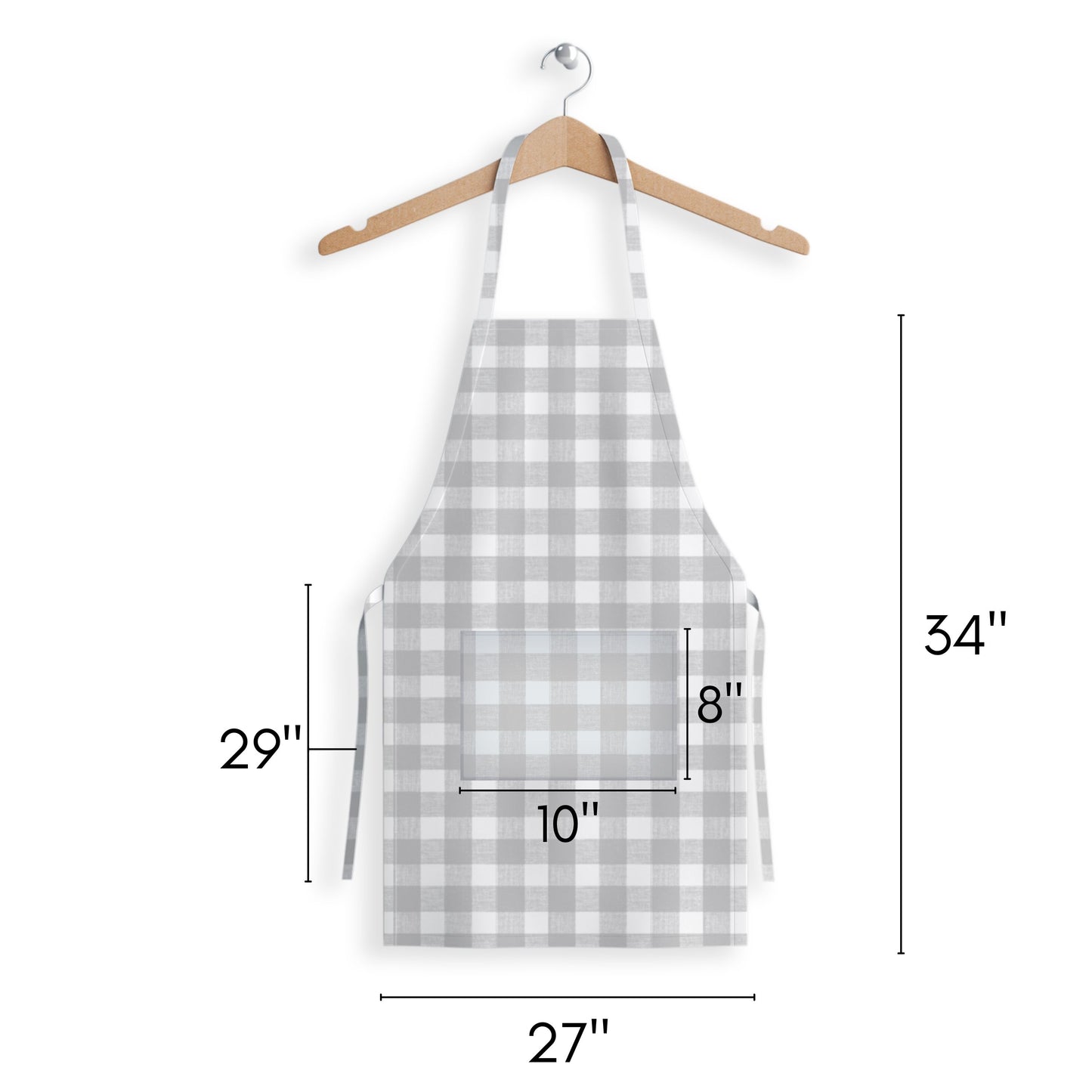 Country Check Cotton Apron