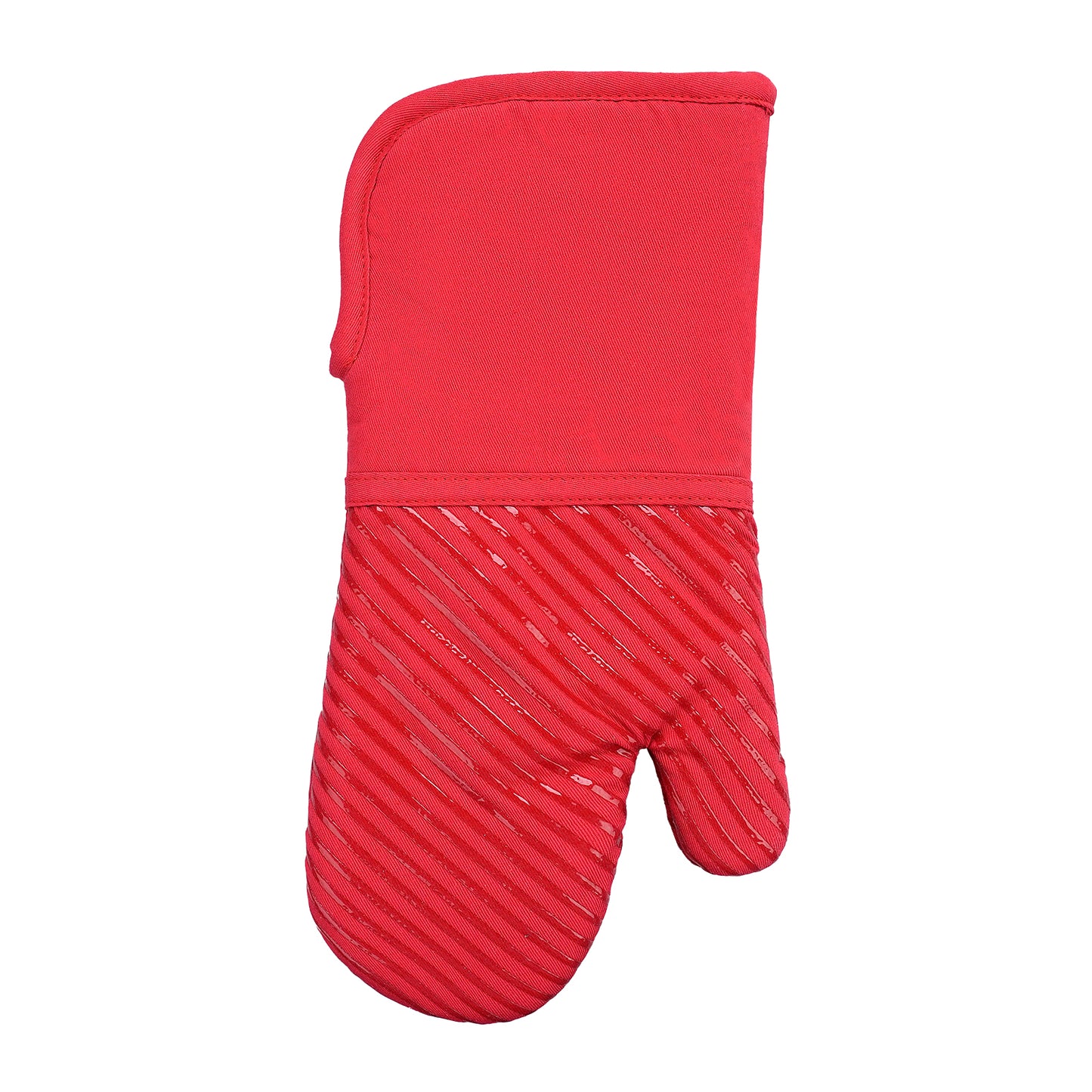 SILICON PRINT OVEN MITT-PAIR