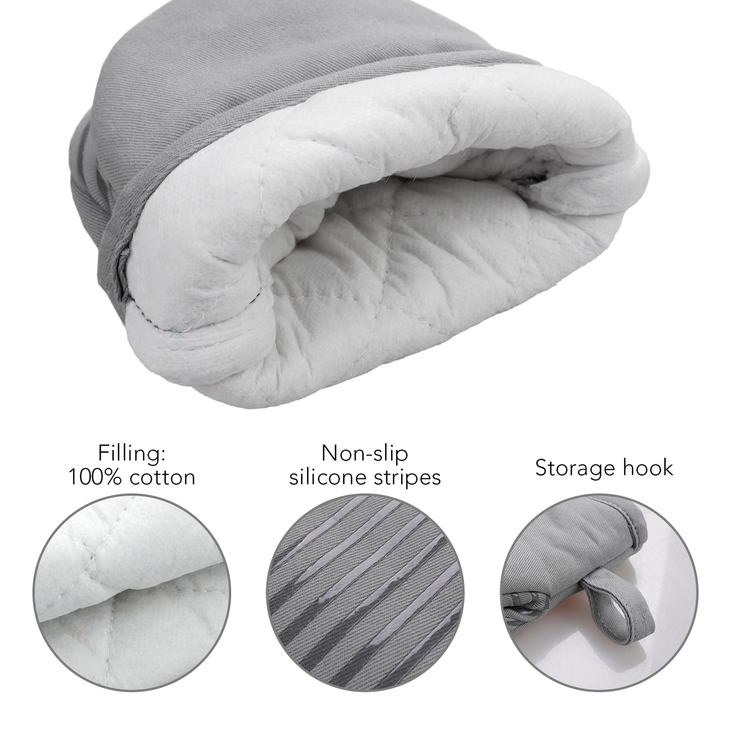 SILICON PRINT MINI MITT-PAIR