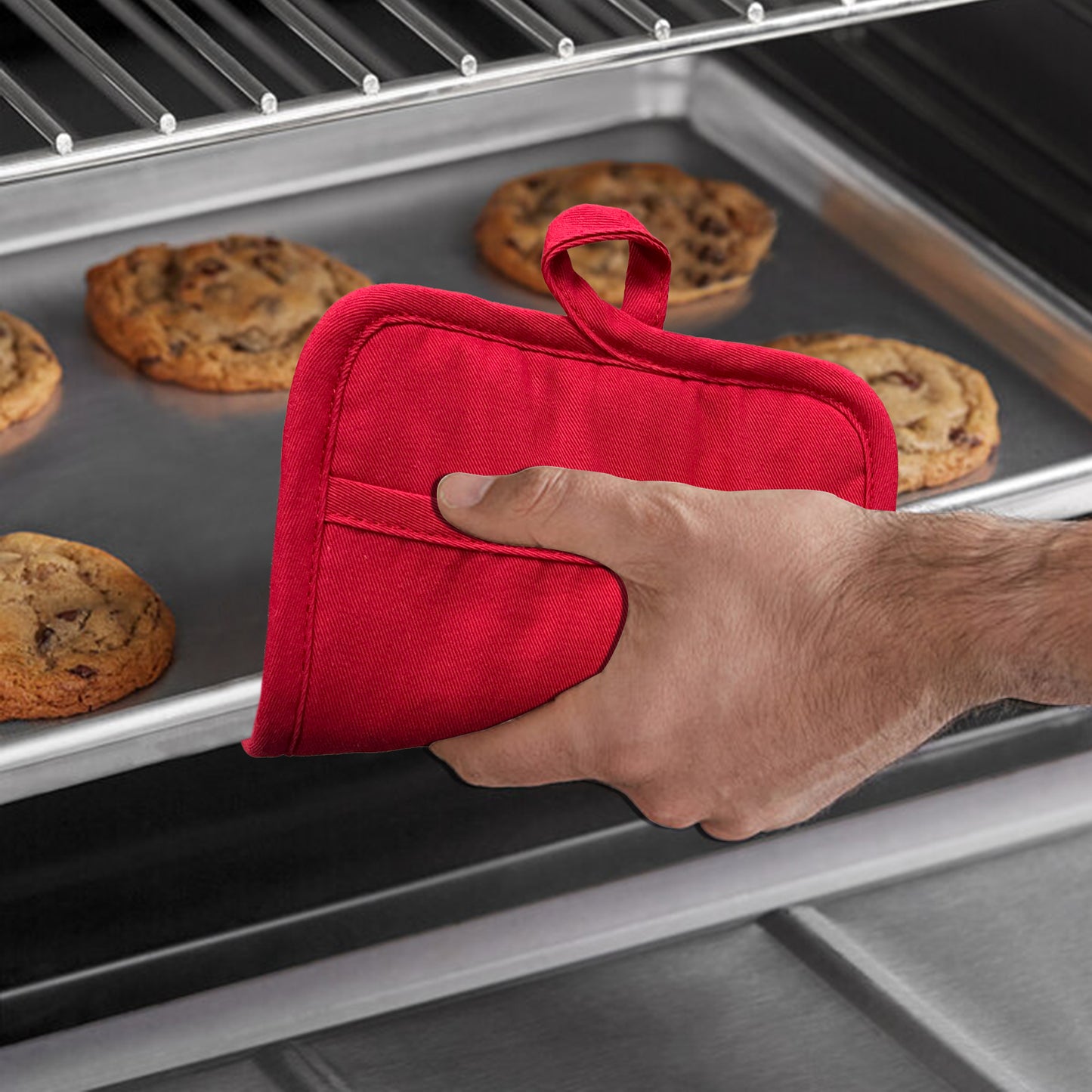 SILICON PRINT POT HOLDER-PAIR