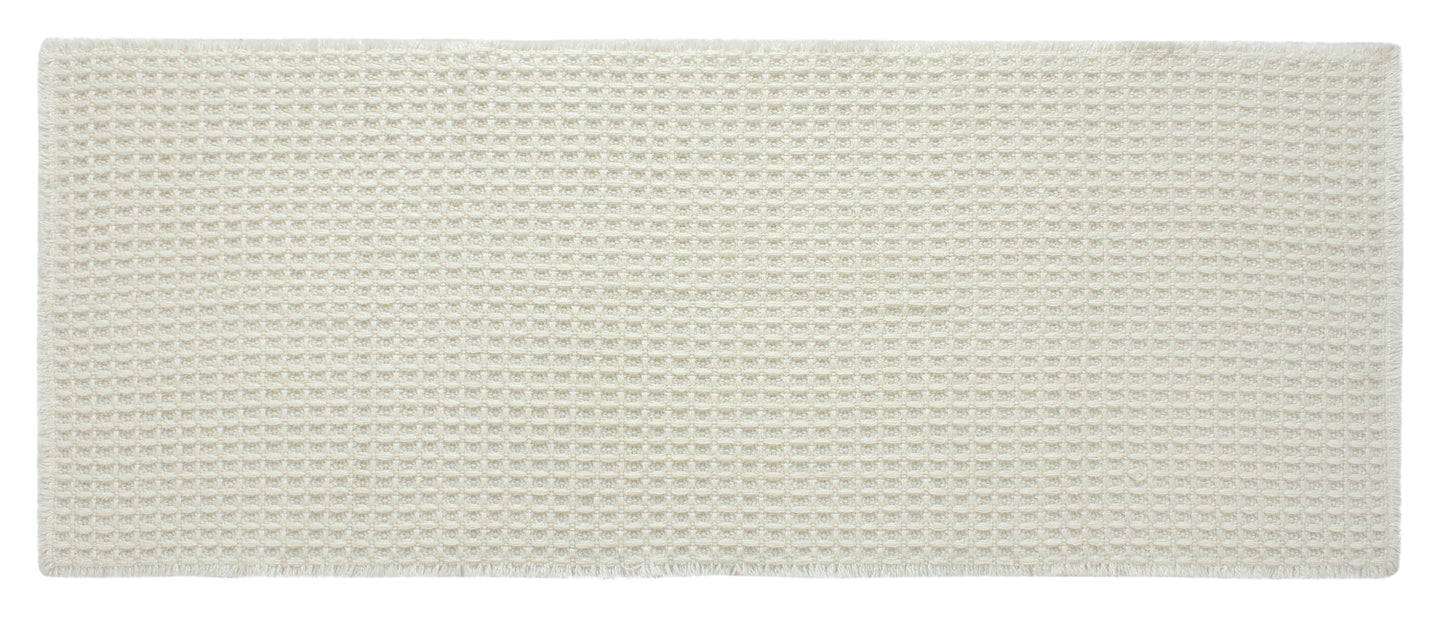 Belgian Waffle Bath Mat | Recycled Plastic Bottle Rug | Eco-Friendly Sustainable Bathmat | Soft Absorbent | Machine Washable | Multiple Sizes