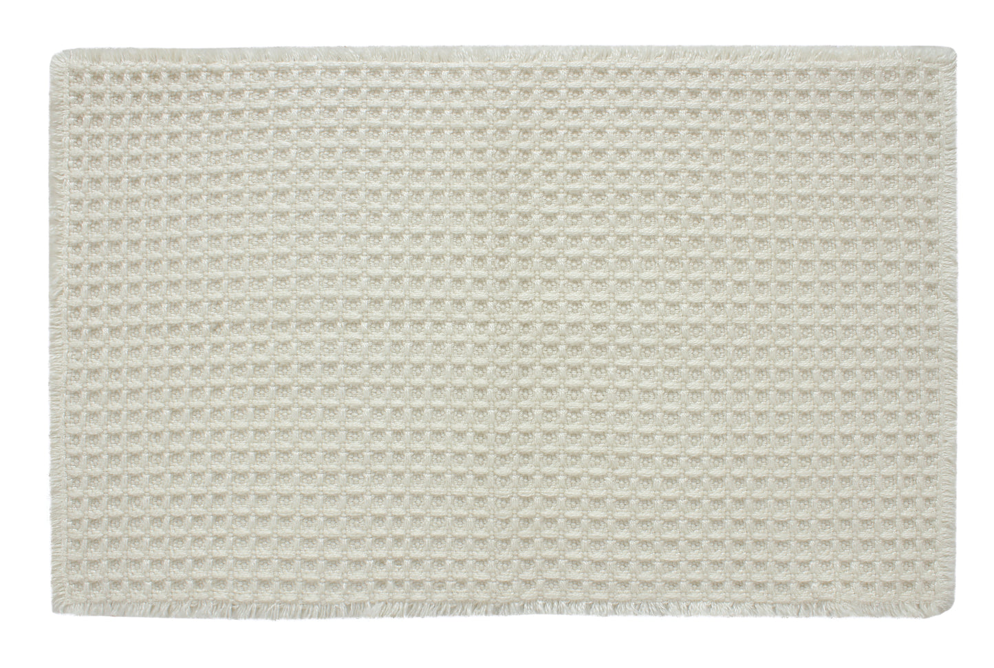 Belgian Waffle Bath Mat | Recycled Plastic Bottle Rug | Eco-Friendly Sustainable Bathmat | Soft Absorbent | Machine Washable | Multiple Sizes
