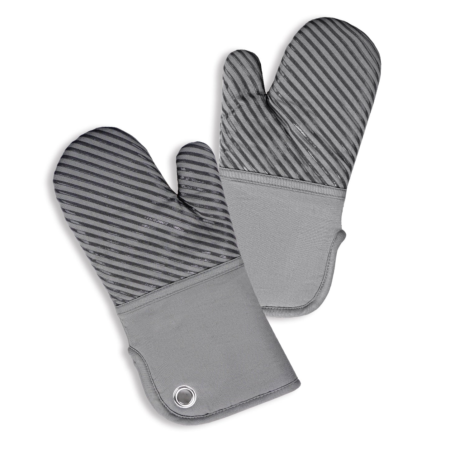 SILICON PRINT OVEN MITT-PAIR