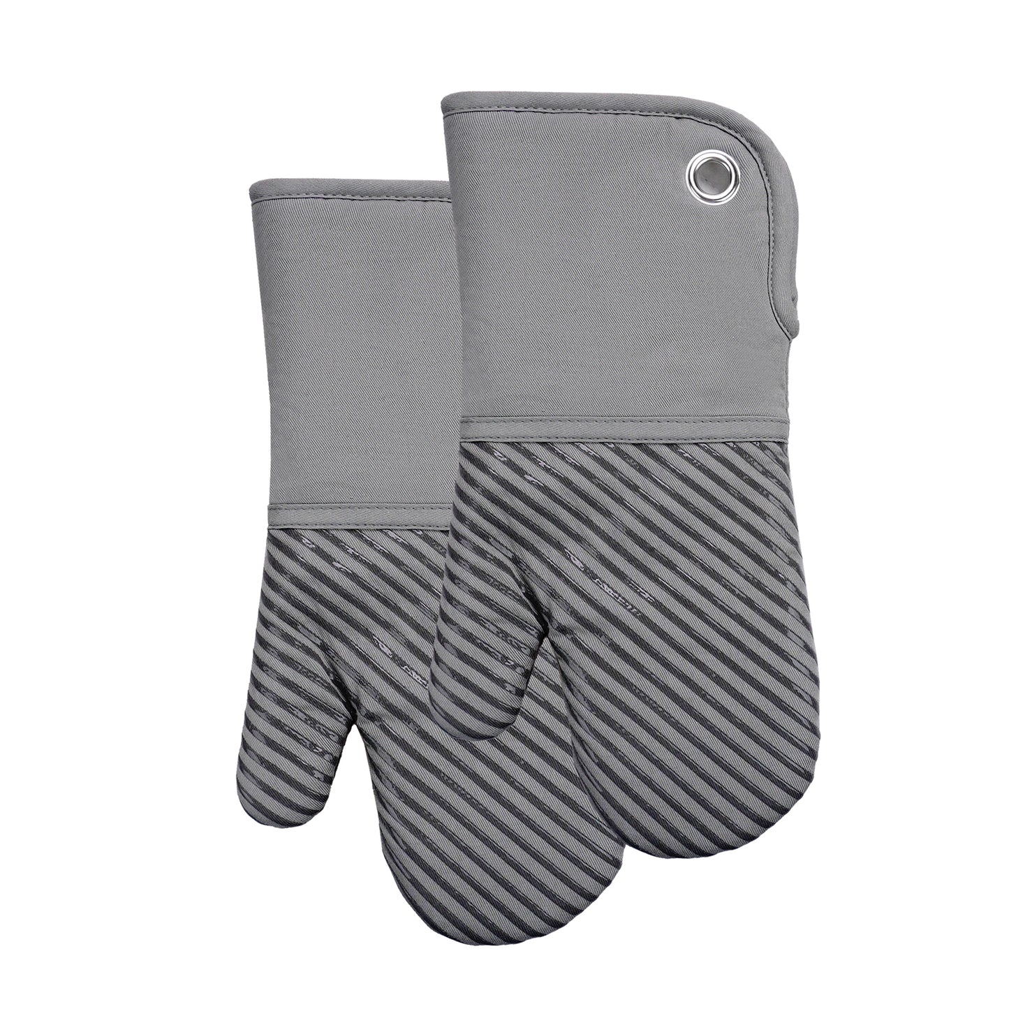 SILICON PRINT OVEN MITT-PAIR