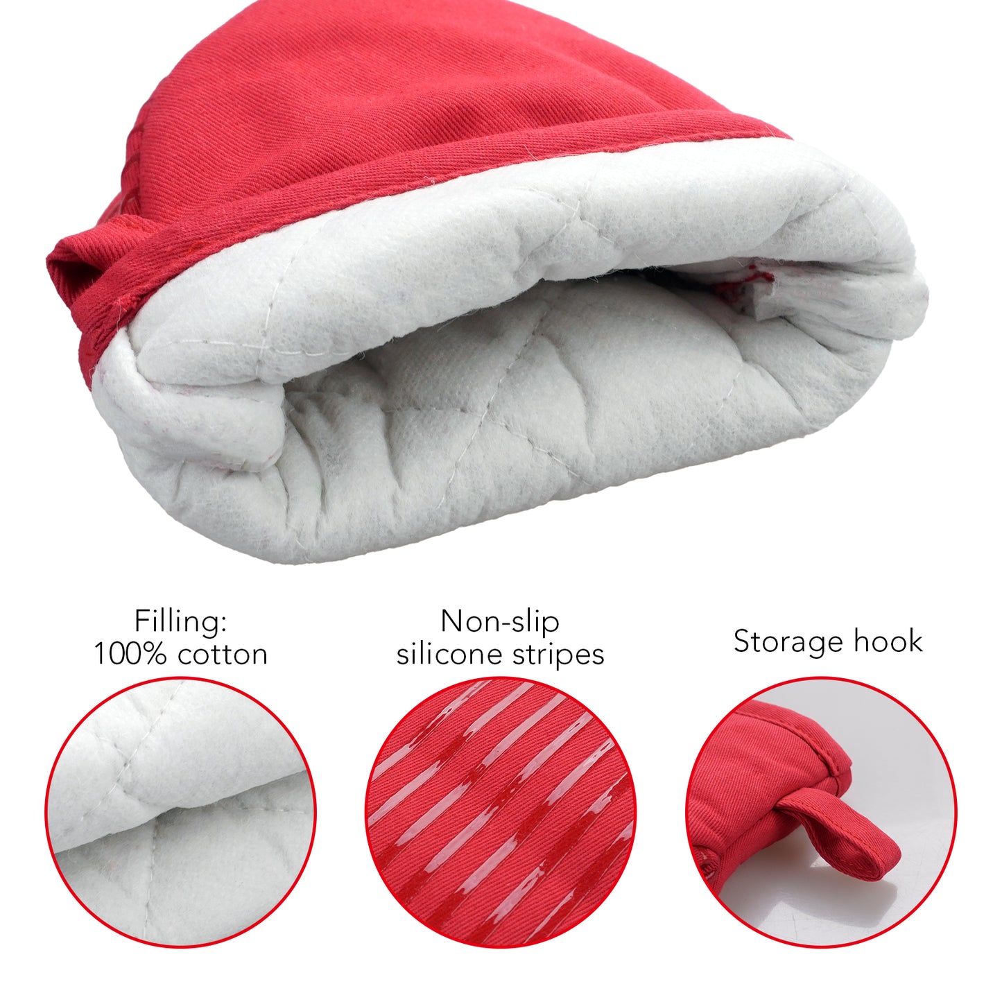 SILICON PRINT MINI MITT-PAIR
