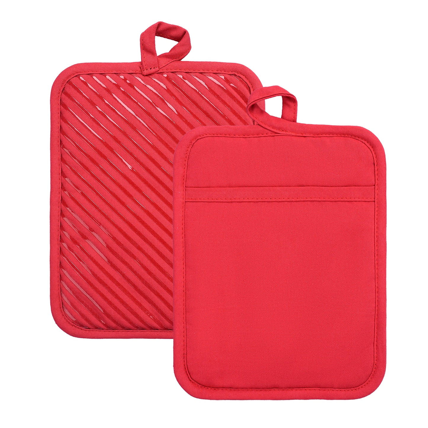 SILICON PRINT POT HOLDER-PAIR