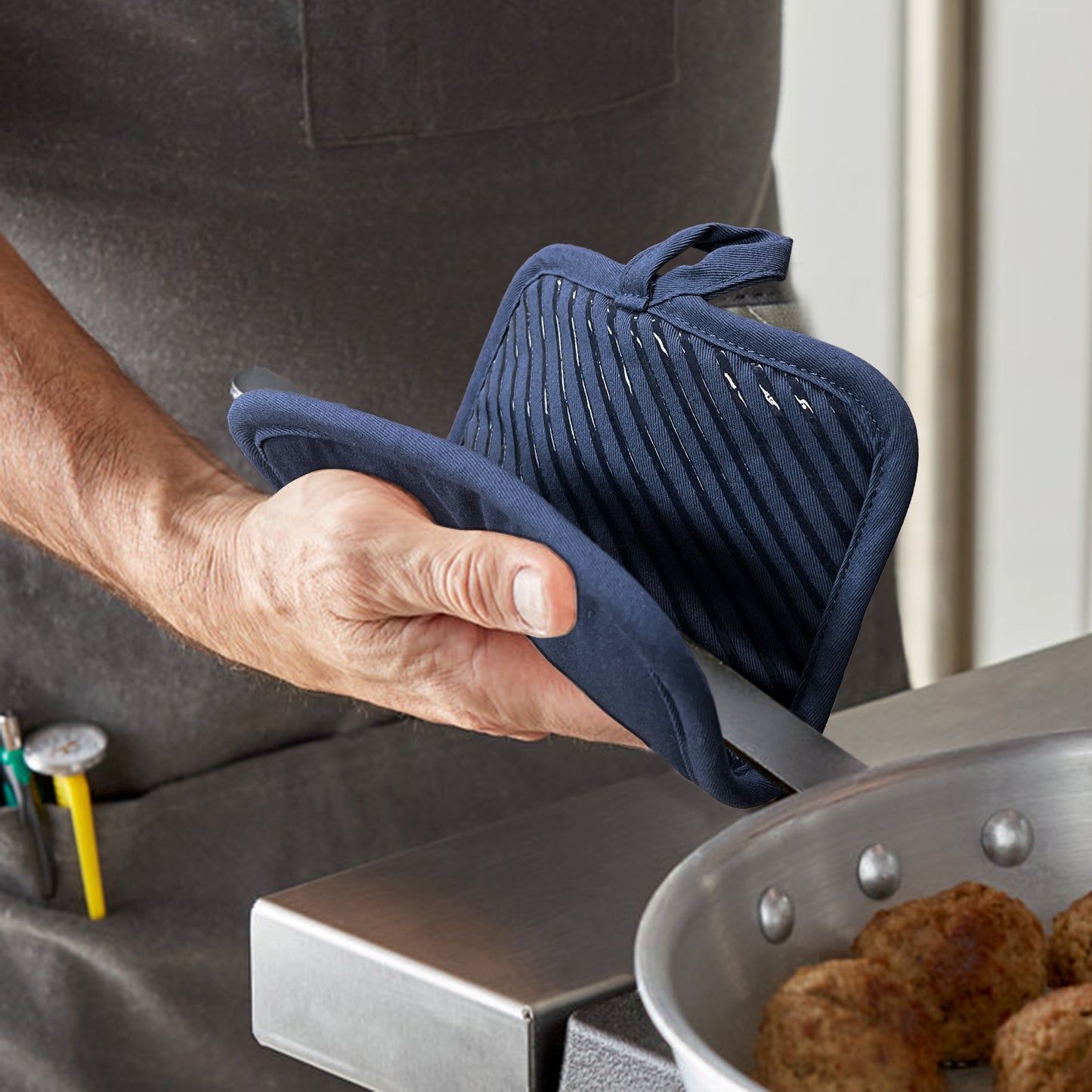 SILICON PRINT POT HOLDER-PAIR