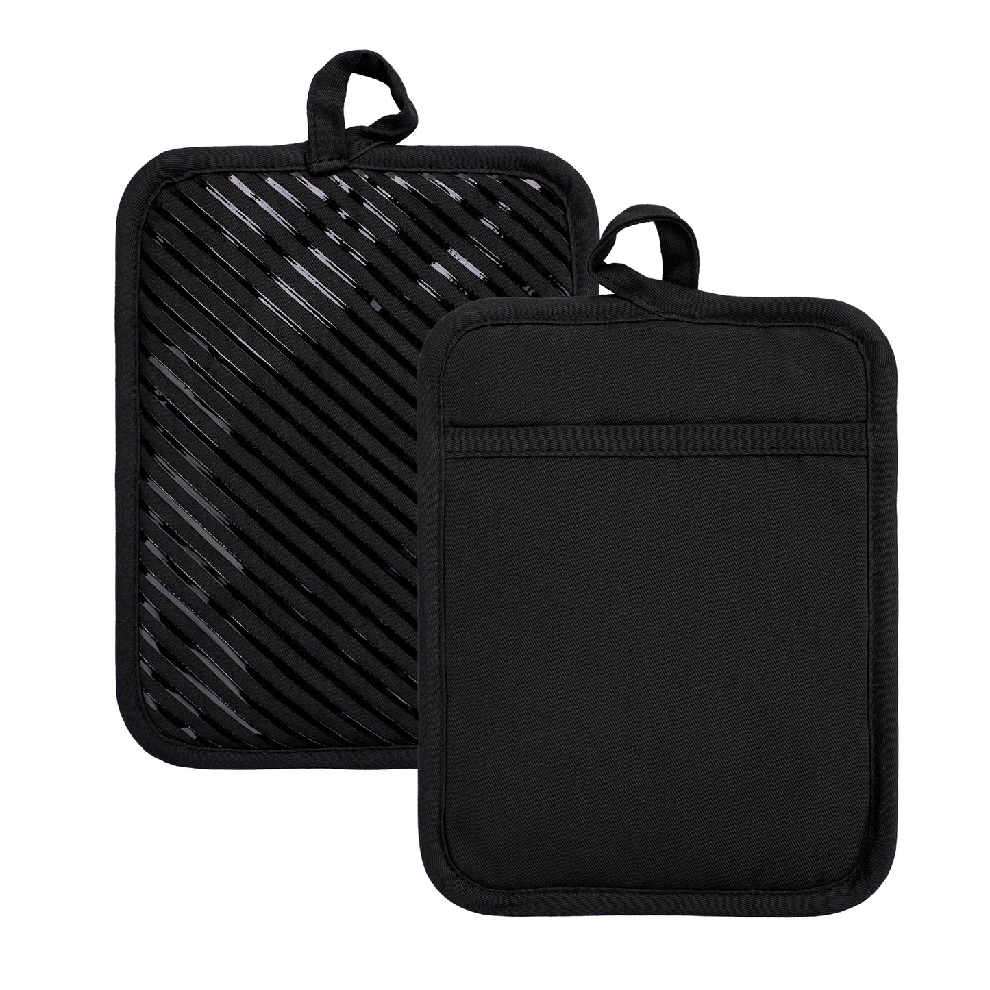 SILICON PRINT POT HOLDER-PAIR