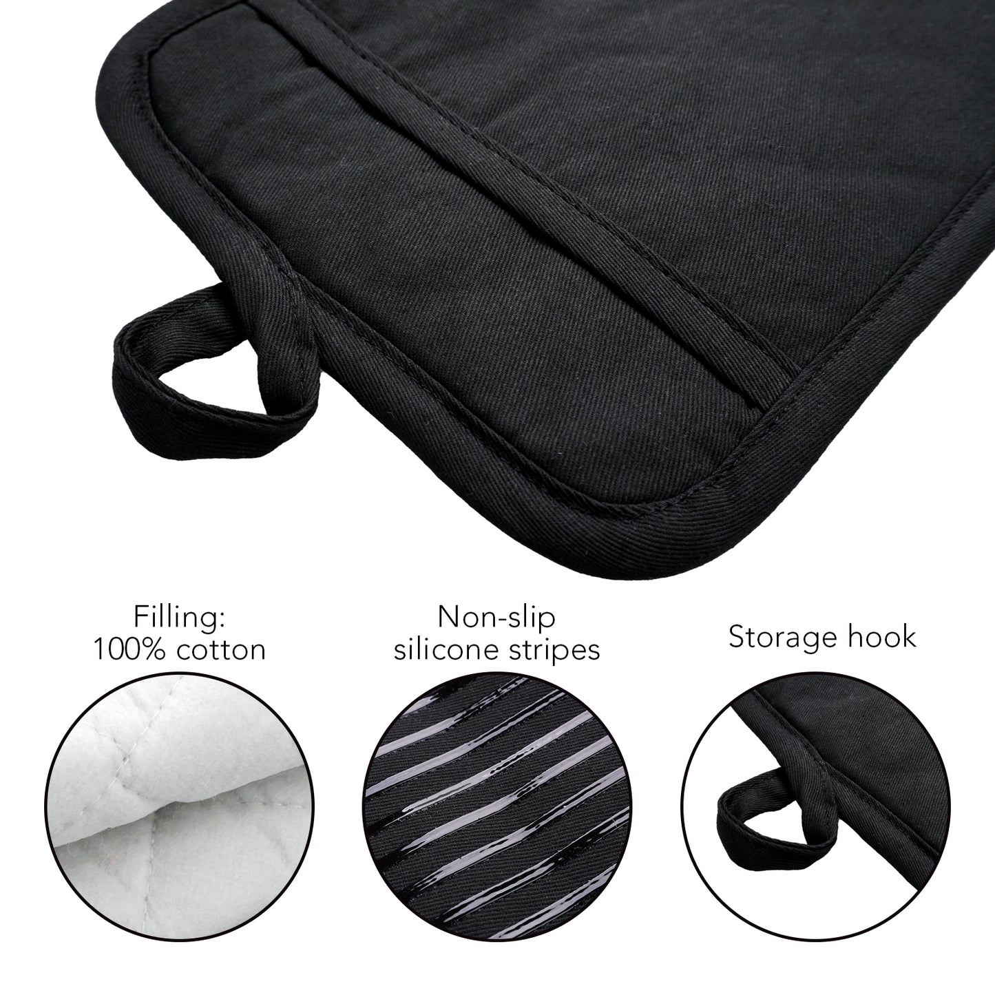 SILICON PRINT POT HOLDER-PAIR