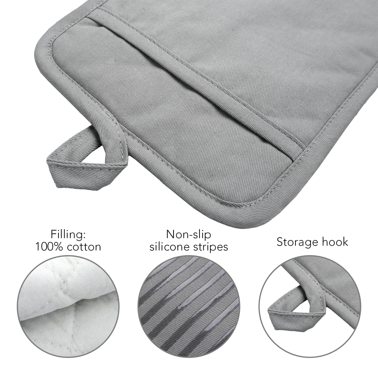 SILICON PRINT POT HOLDER-PAIR