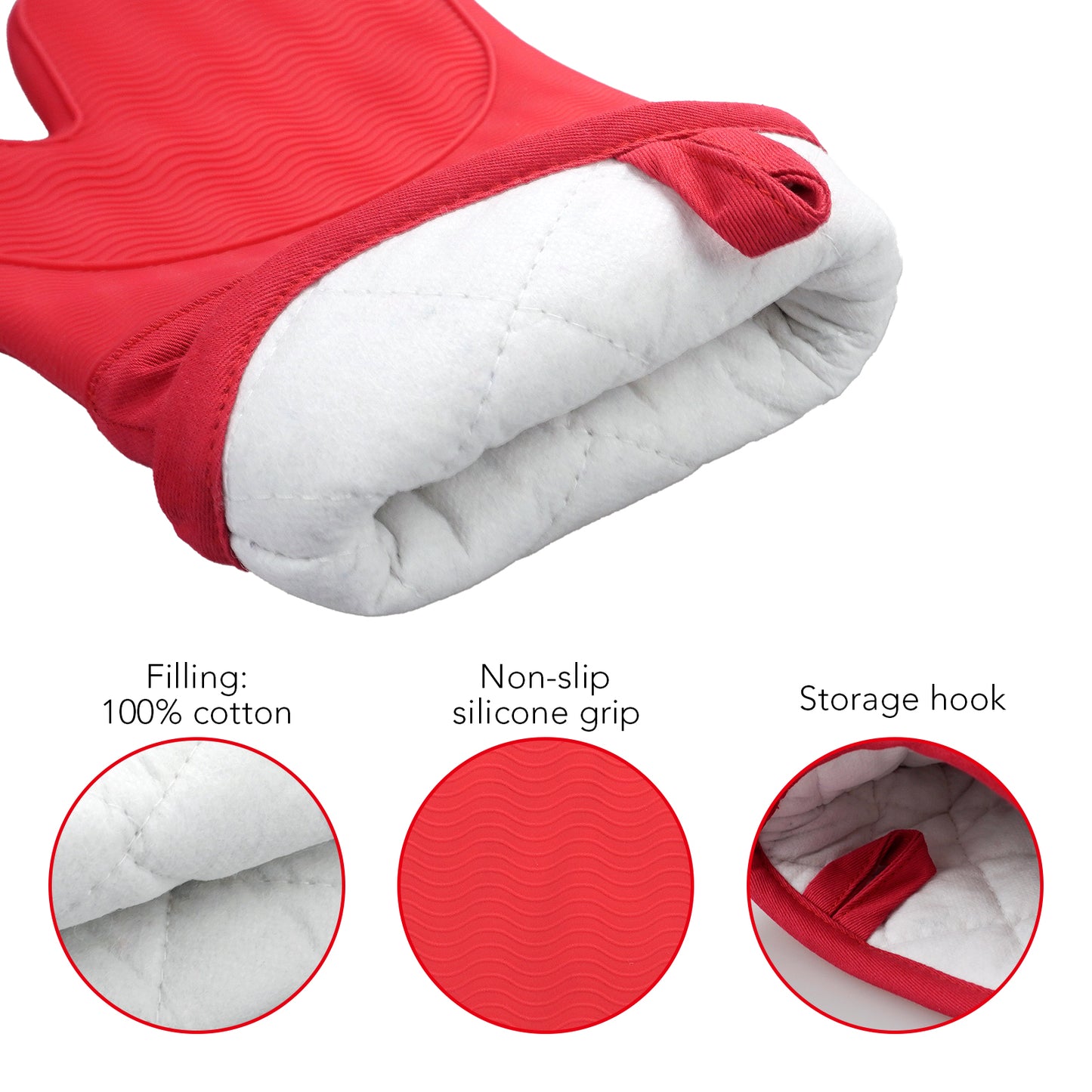 SILICON OVEN MITT