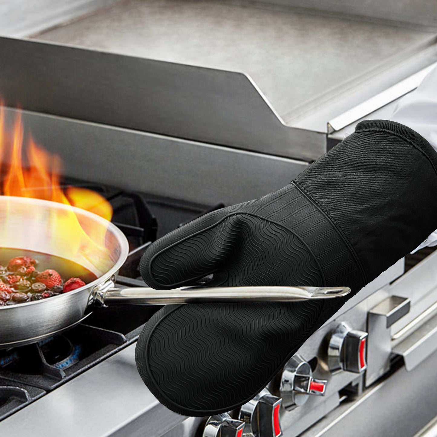 SILICON OVEN MITT