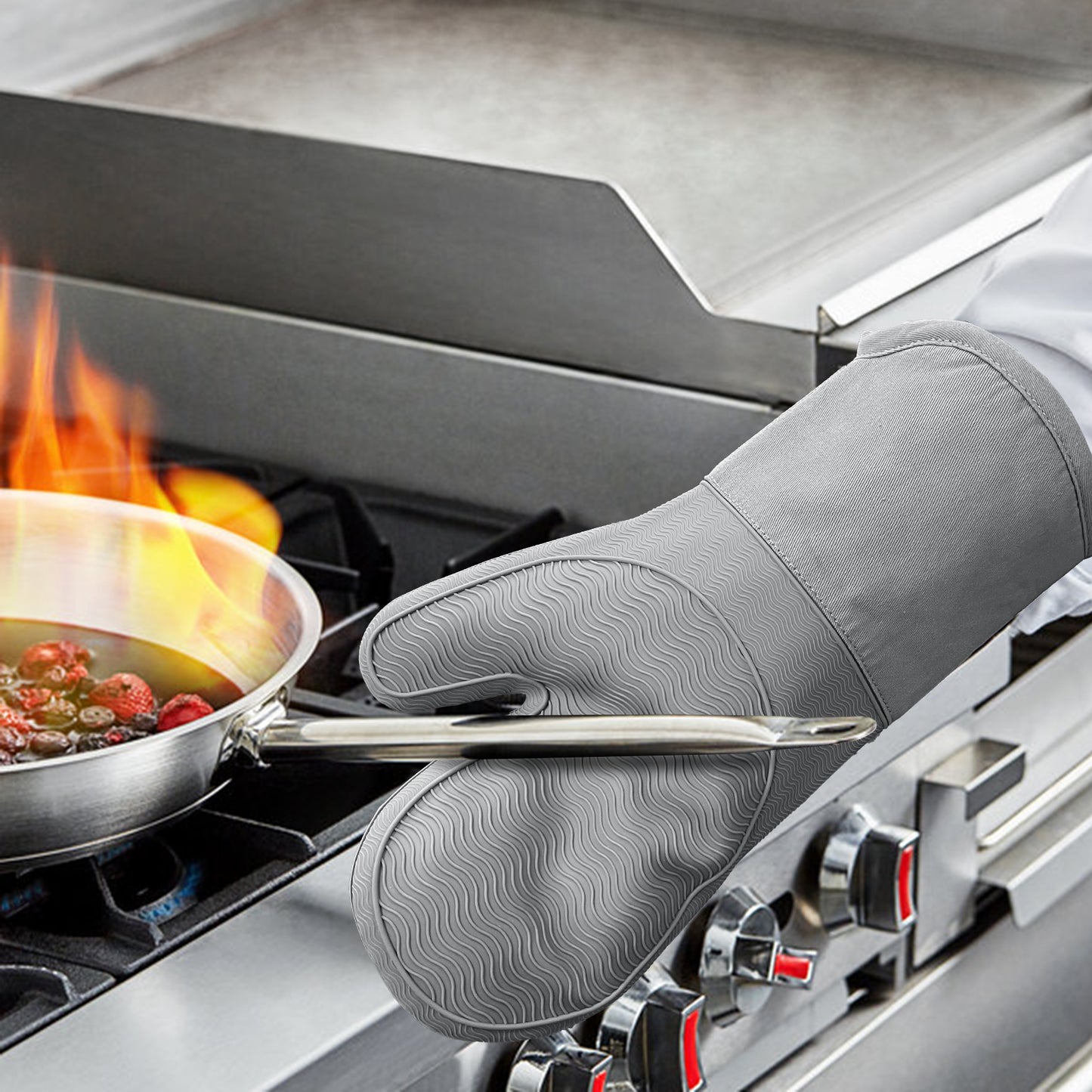 SILICON OVEN MITT