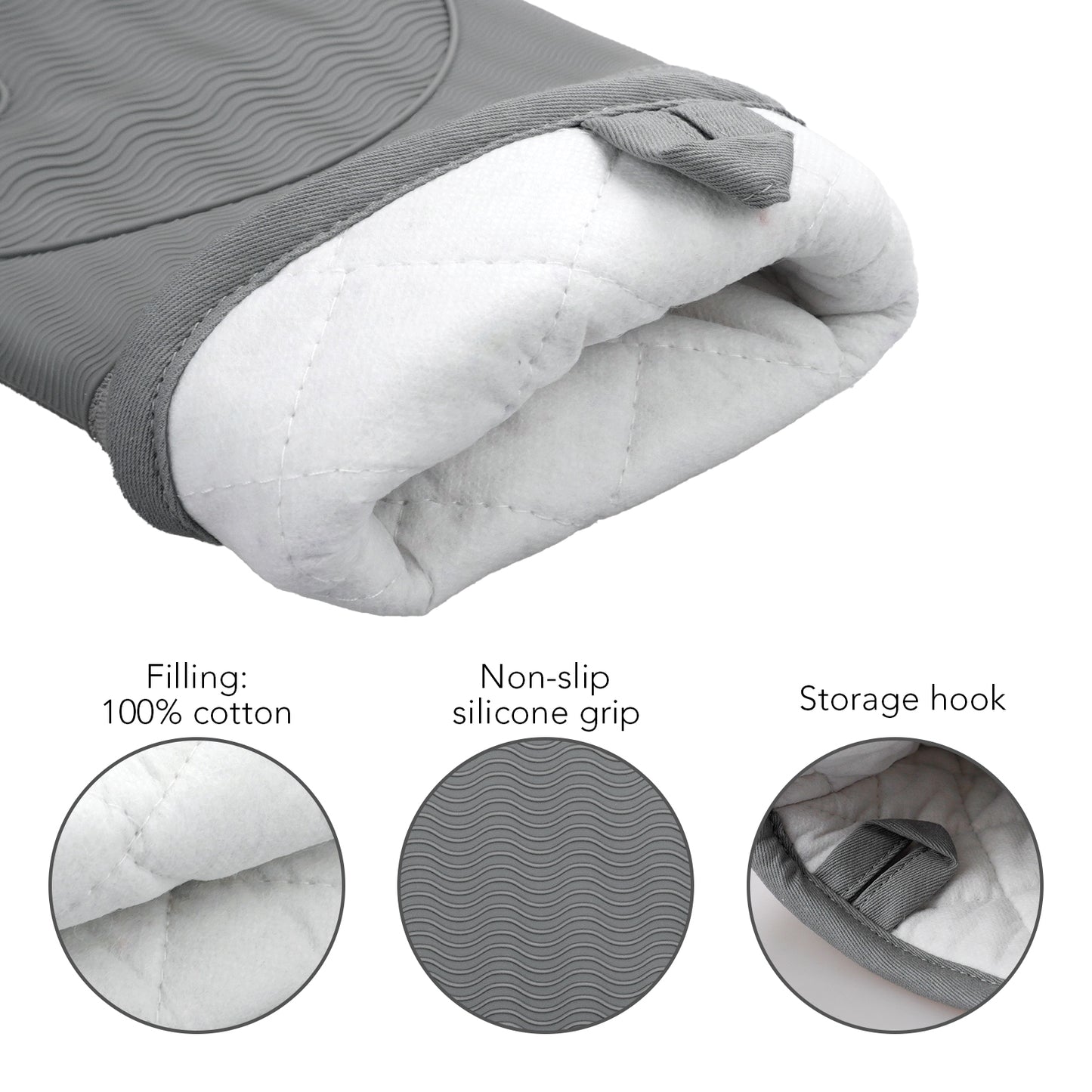 SILICON OVEN MITT