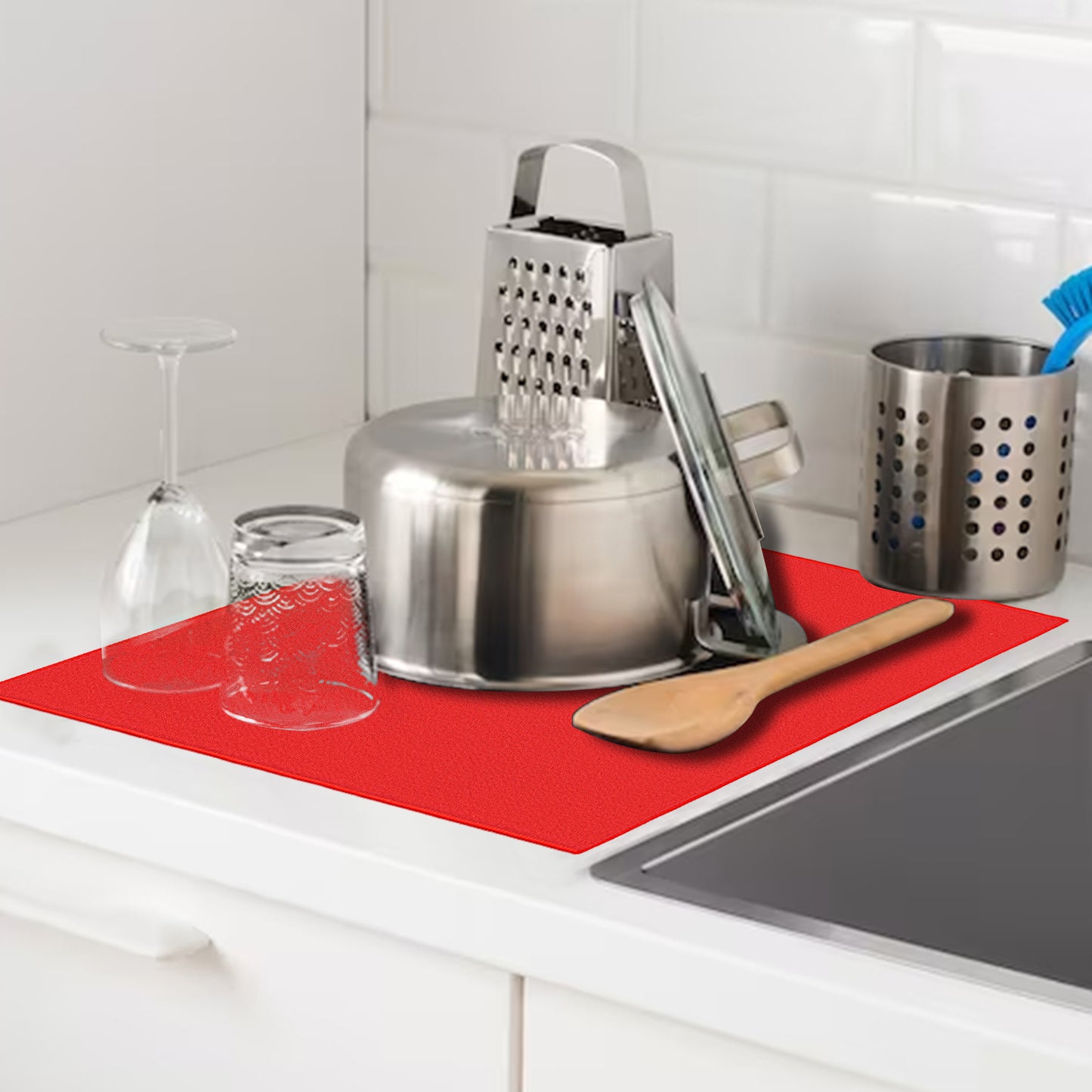 DISH DRYING MAT