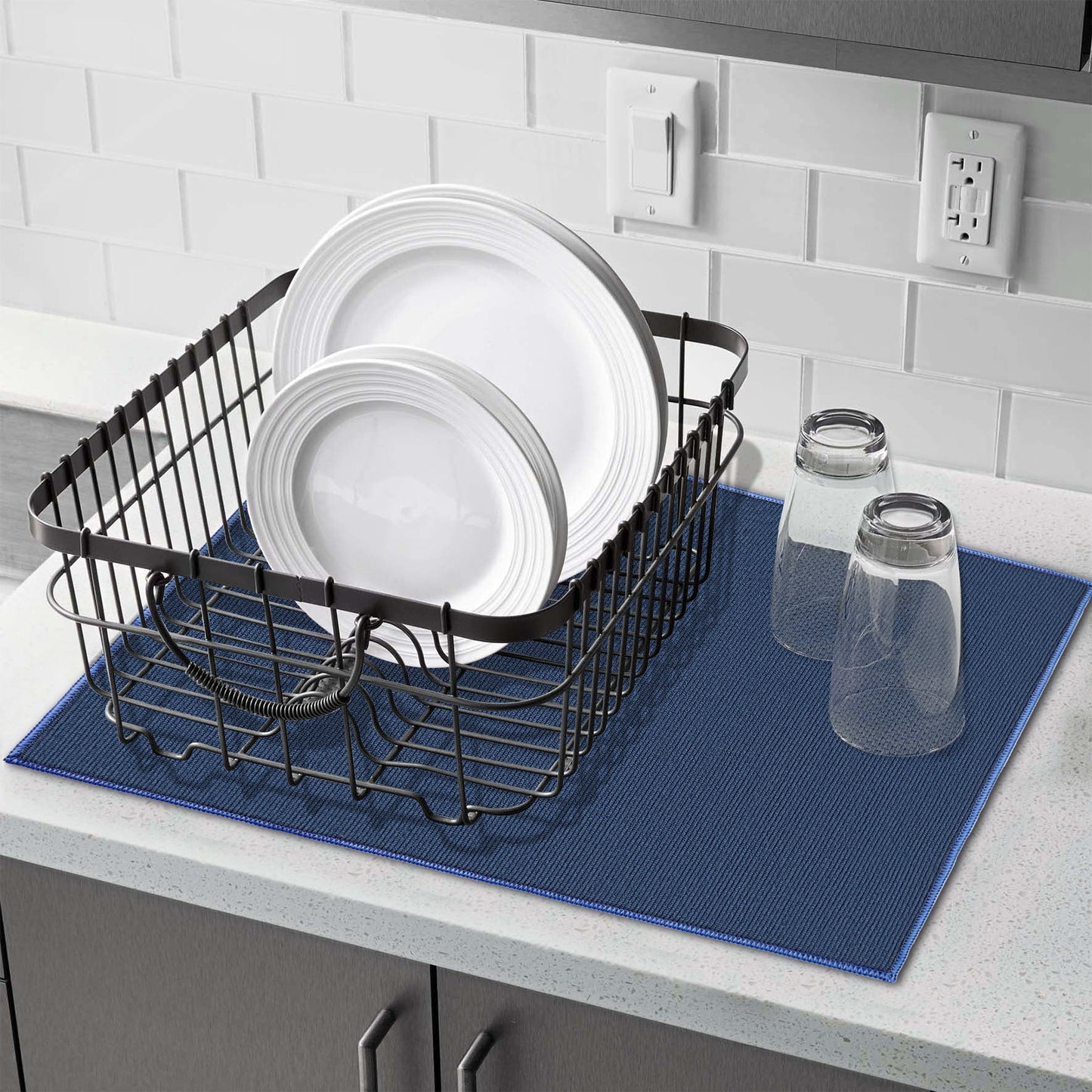 DISH DRYING MAT