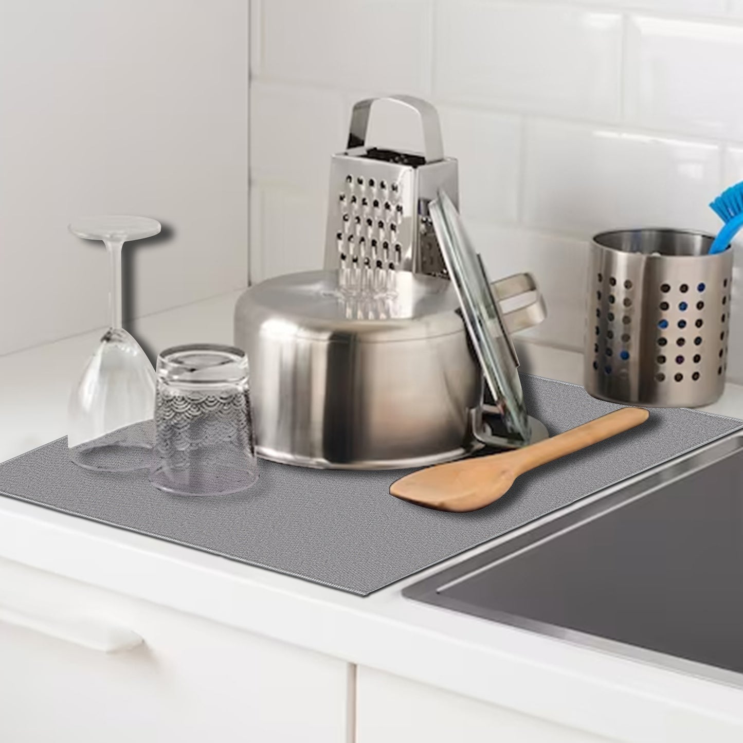 DISH DRYING MAT