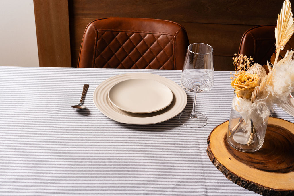 BISTRO STRIPE-TABLE CLOTH