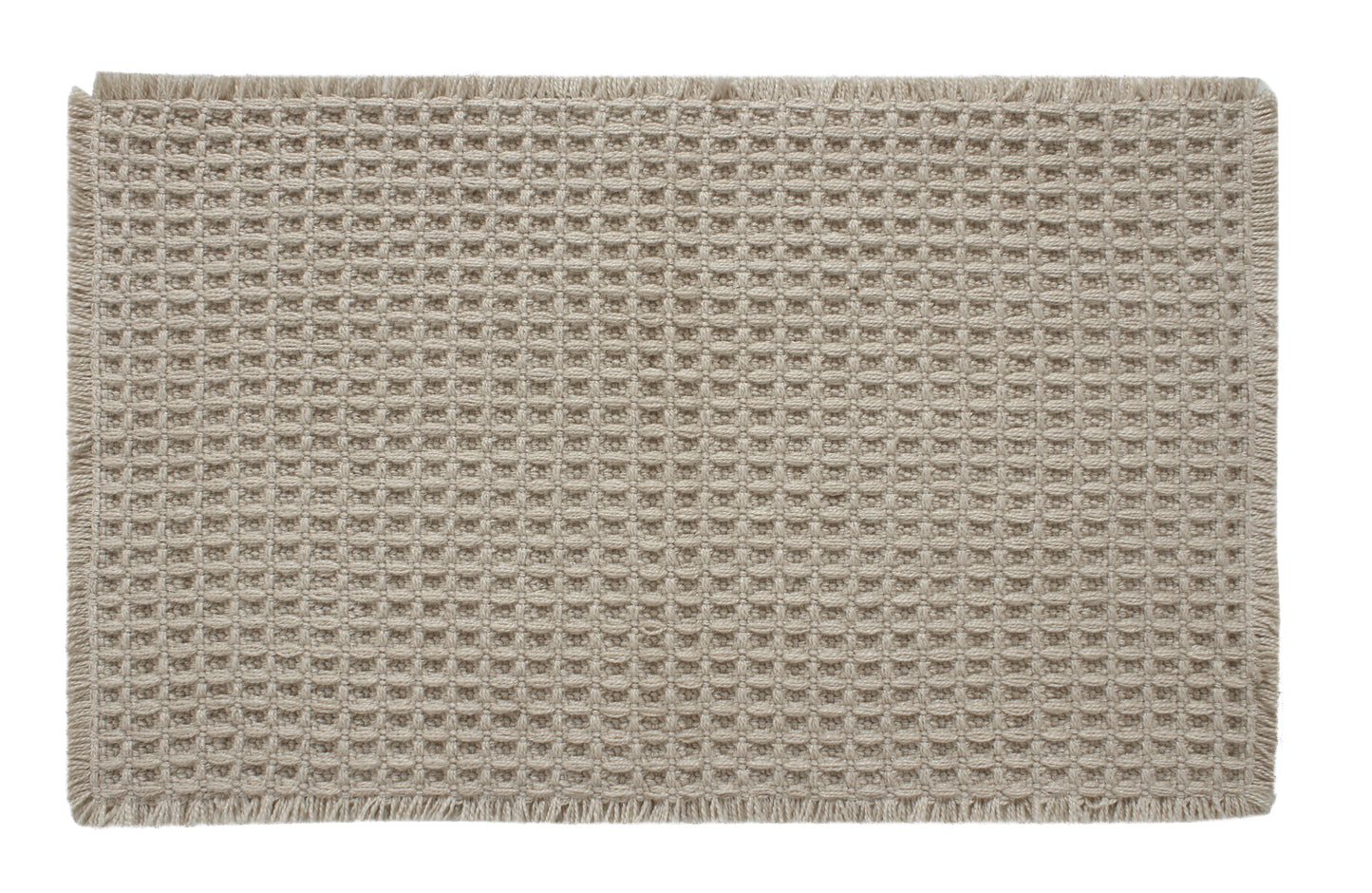 Belgian Waffle Bath Mat | Recycled Plastic Bottle Rug | Eco-Friendly Sustainable Bathmat | Soft Absorbent | Machine Washable | Multiple Sizes