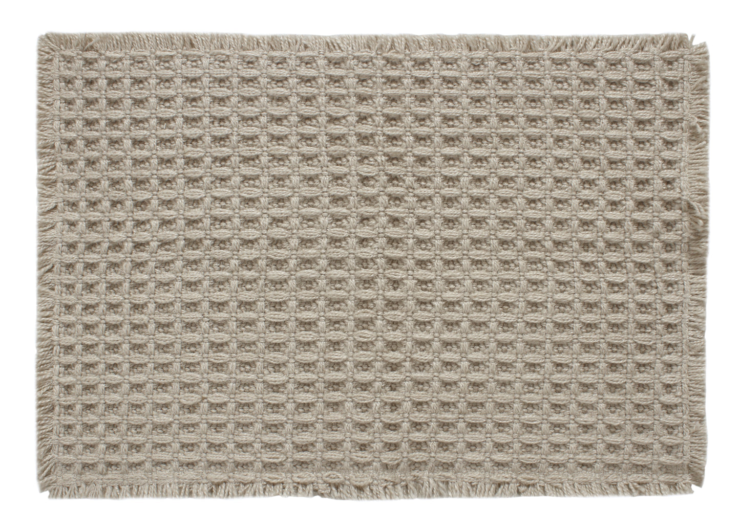 Belgian Waffle Bath Mat | Recycled Plastic Bottle Rug | Eco-Friendly Sustainable Bathmat | Soft Absorbent | Machine Washable | Multiple Sizes