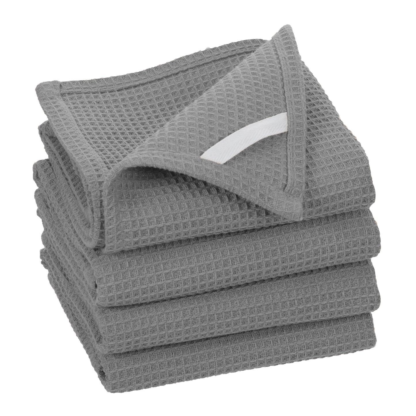Broadway Waffle Cotton Kitchen Towel