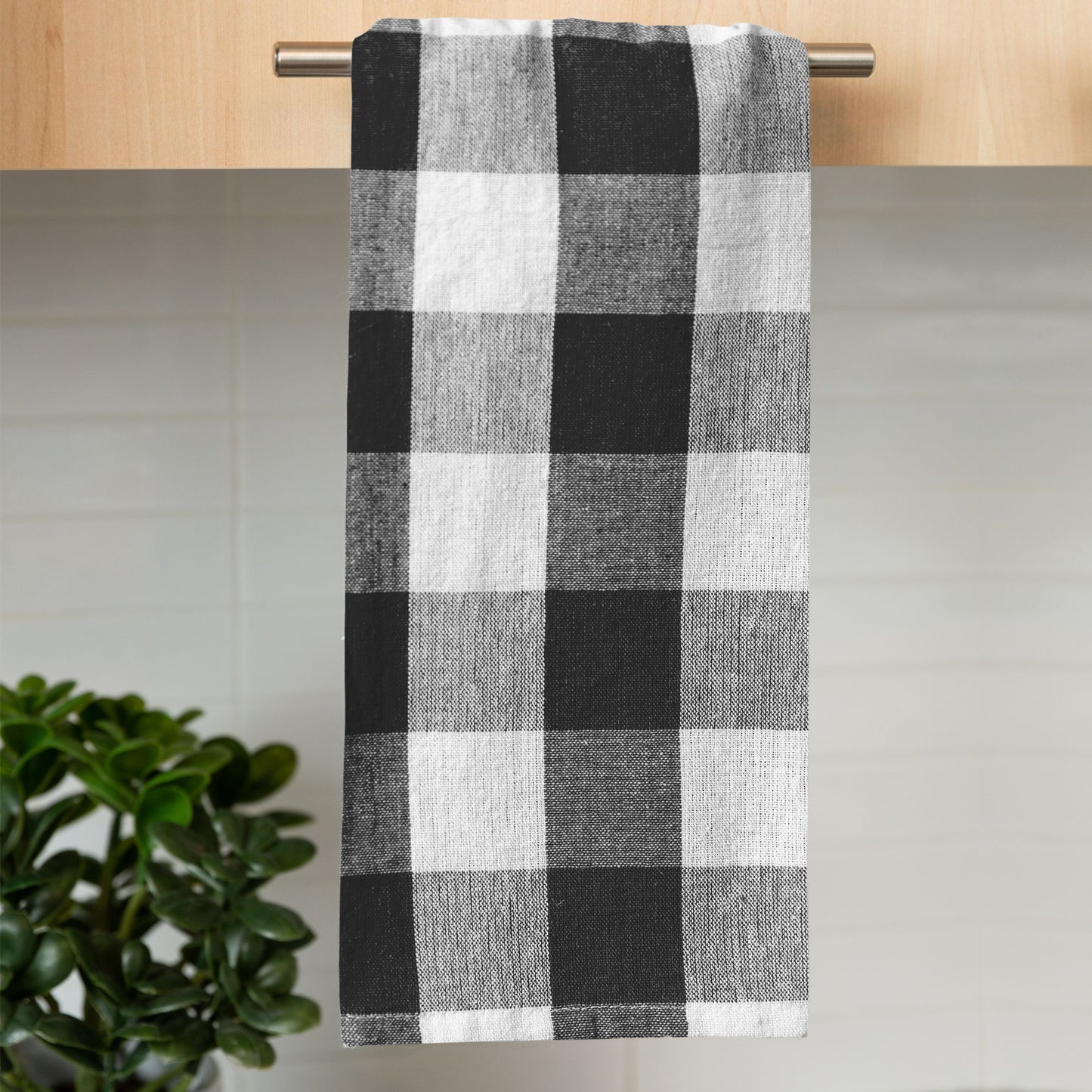 Country Check Kitchen Towel