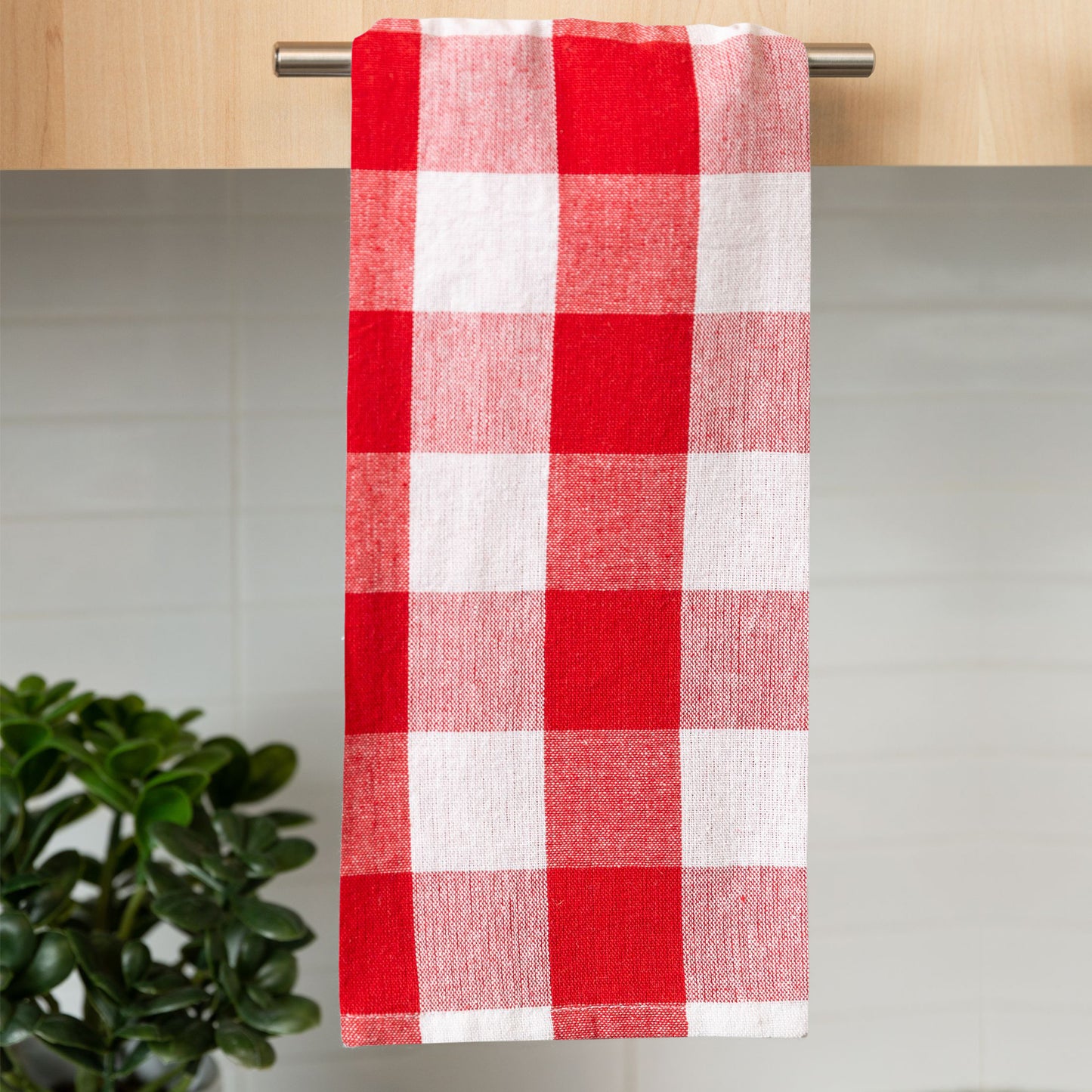 Country Check Kitchen Towel